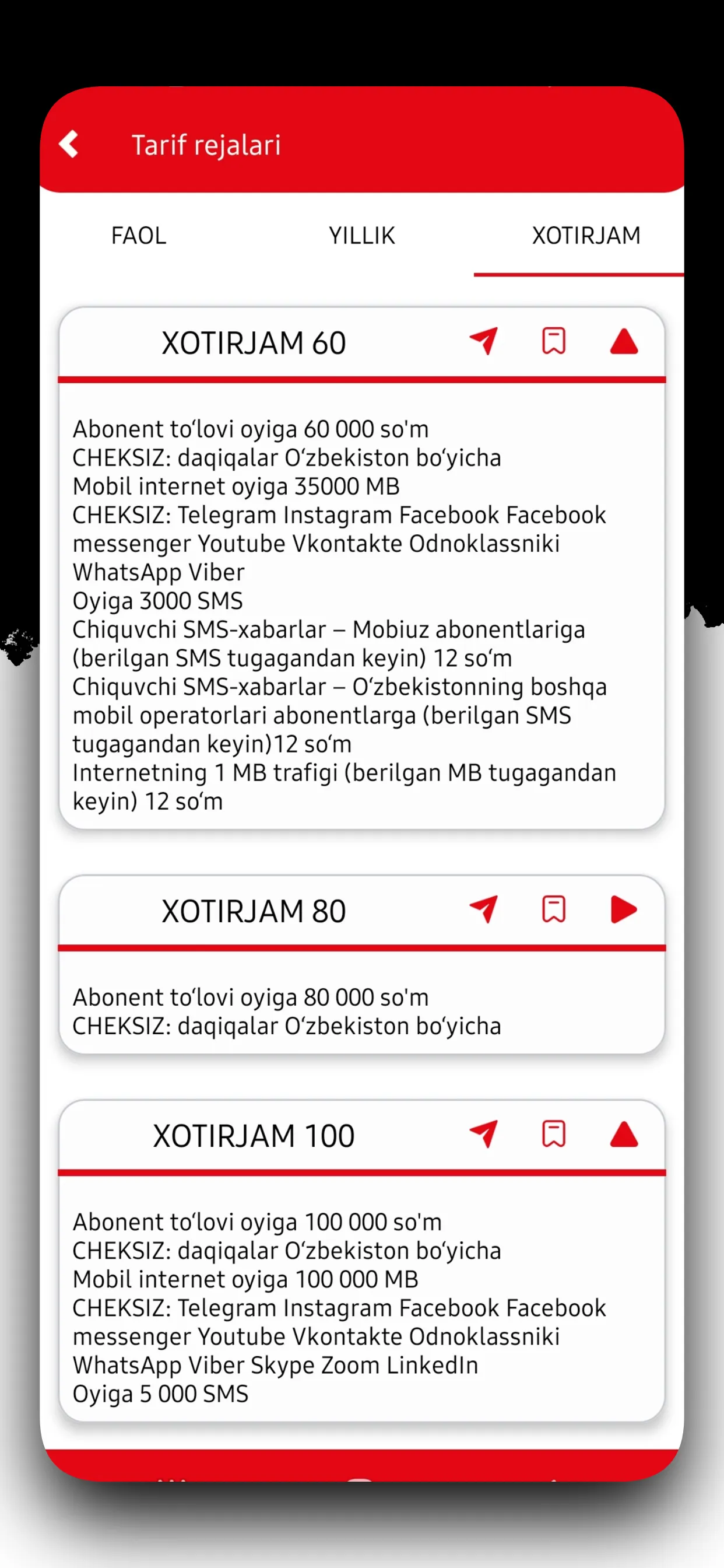 Uzmobile Uztelecom kodlar | Indus Appstore | Screenshot