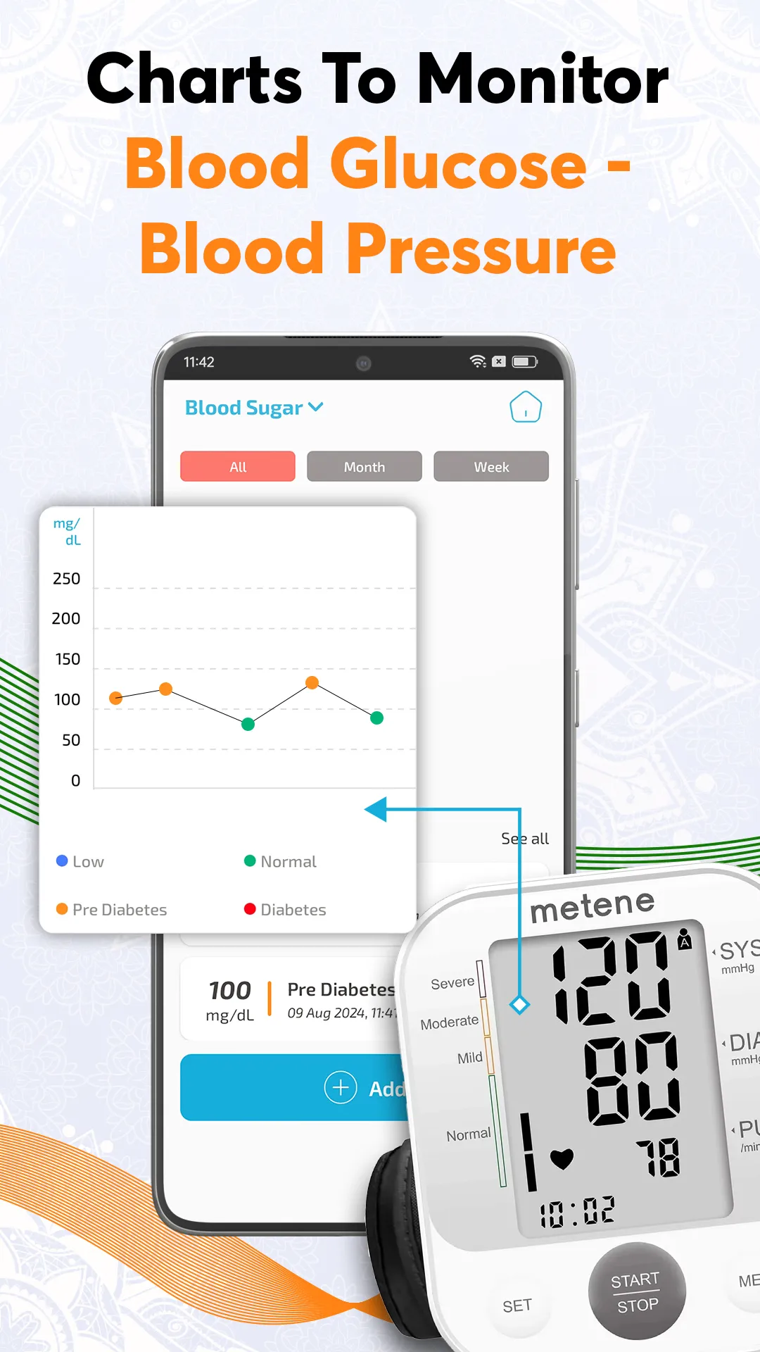 Blood Pressure - Blood Sugar | Indus Appstore | Screenshot