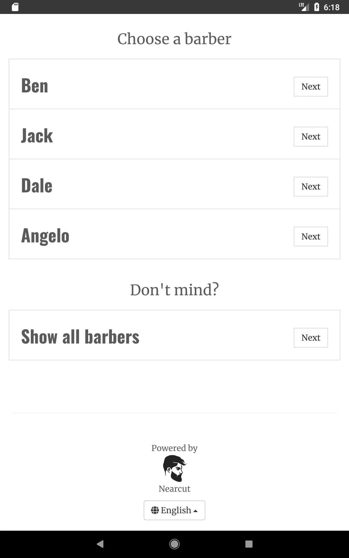 Alter Ego Barber Shop | Indus Appstore | Screenshot