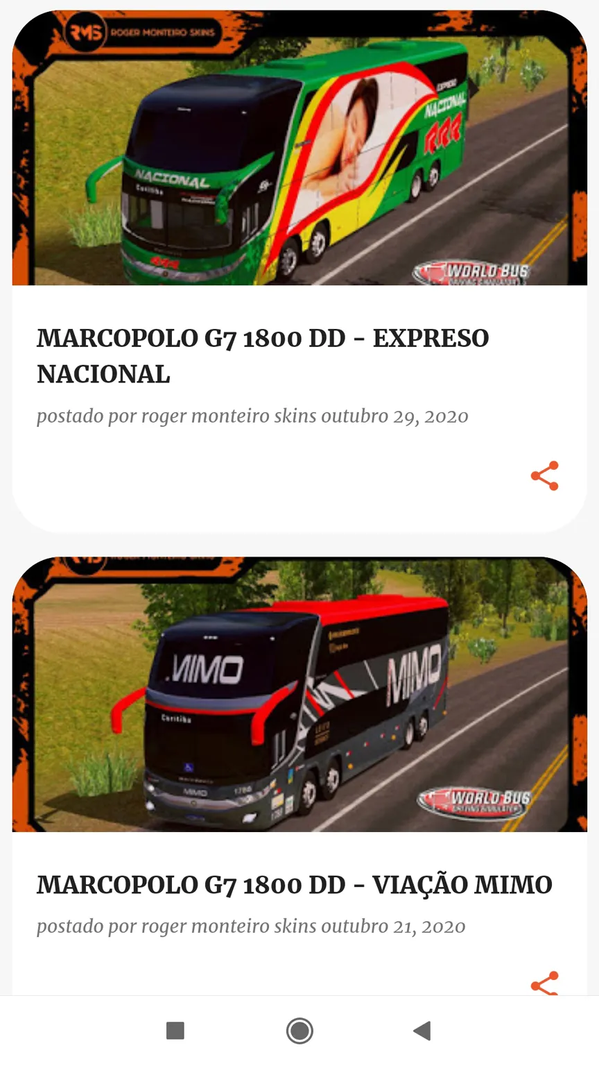 Skins World Bus - RMS | Indus Appstore | Screenshot