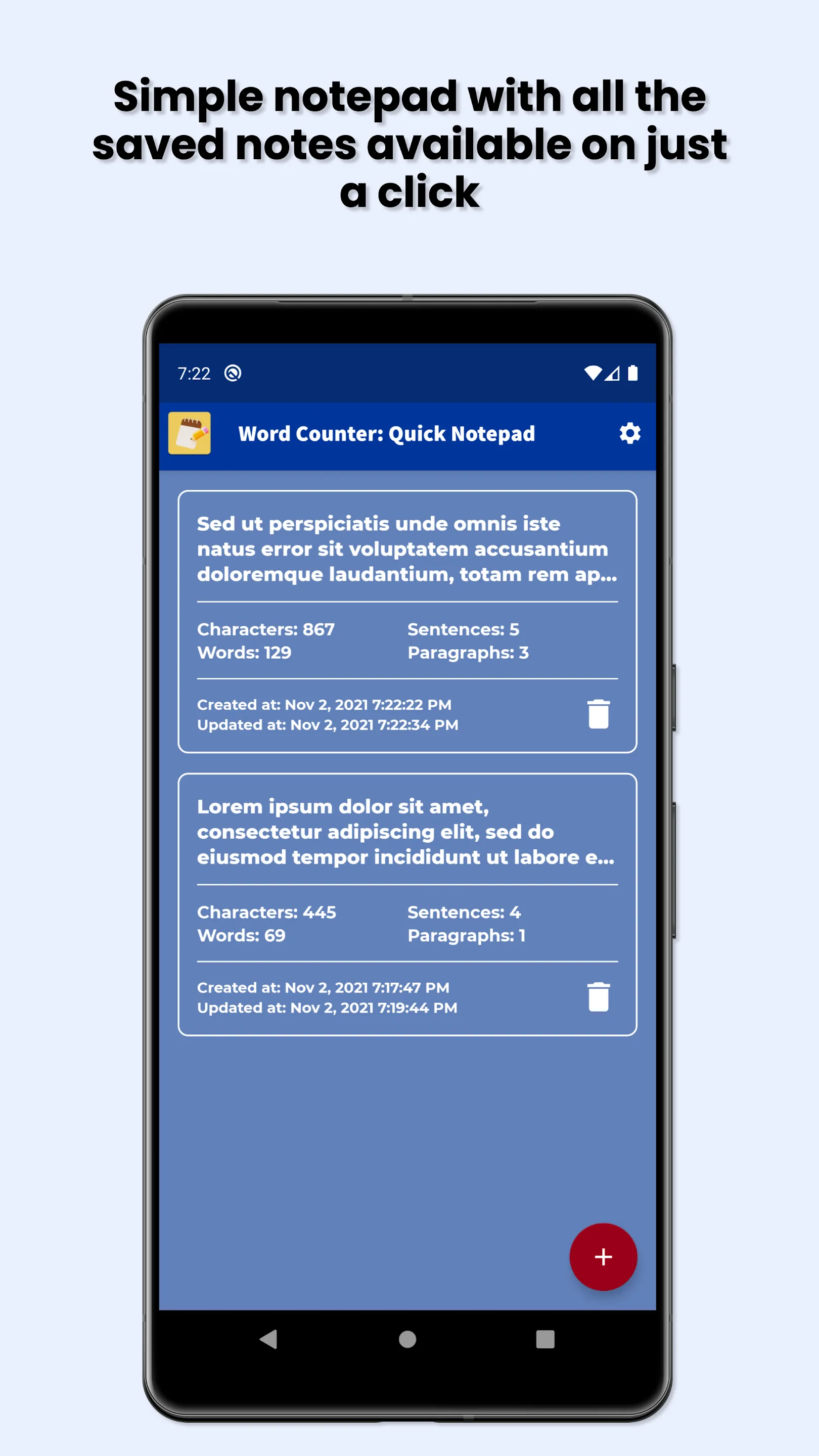 Word Counter | Indus Appstore | Screenshot