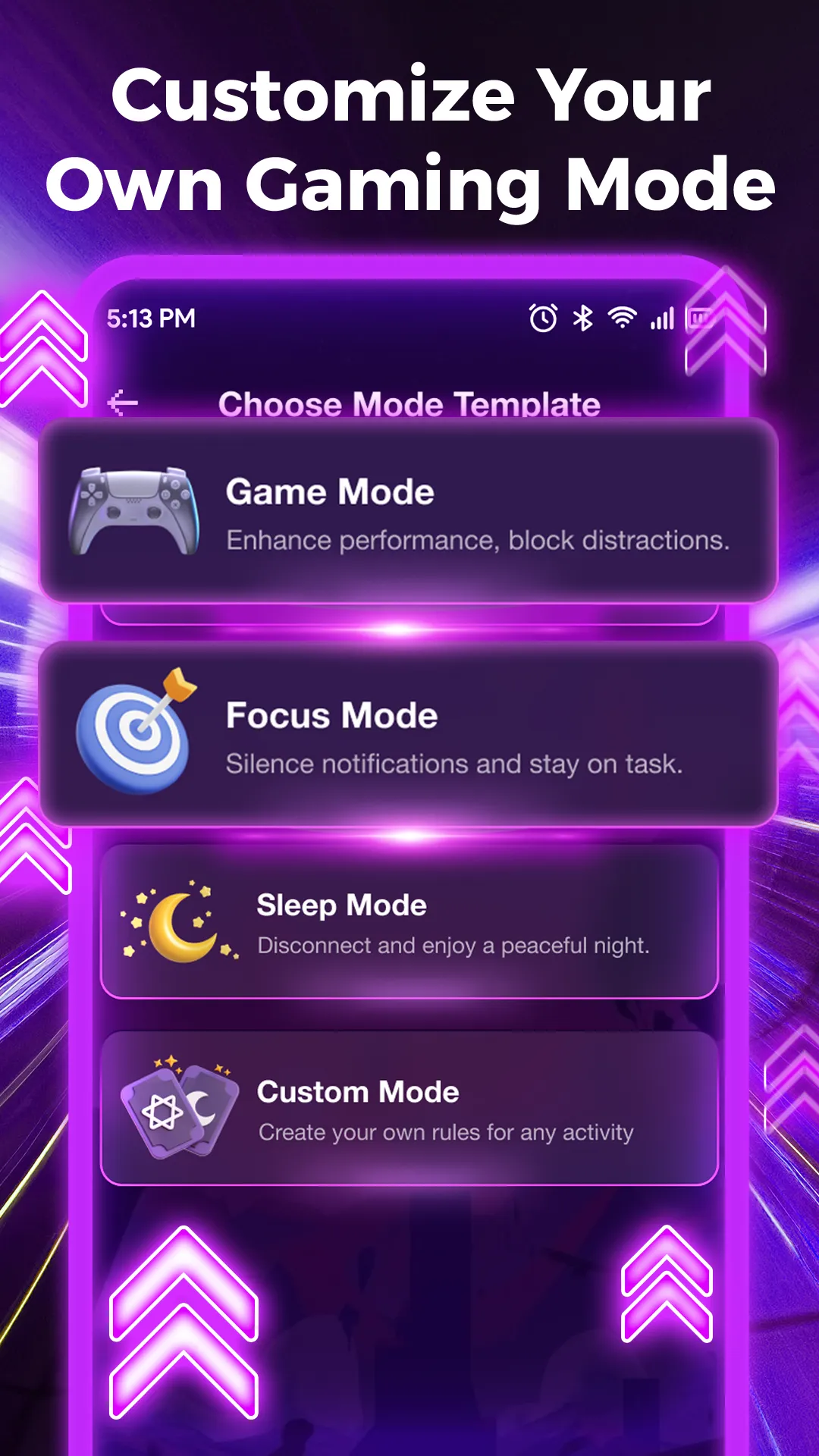 ModeGear: Game Custom Mode | Indus Appstore | Screenshot