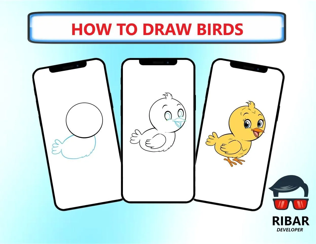 How To Draw Birds | Indus Appstore | Screenshot