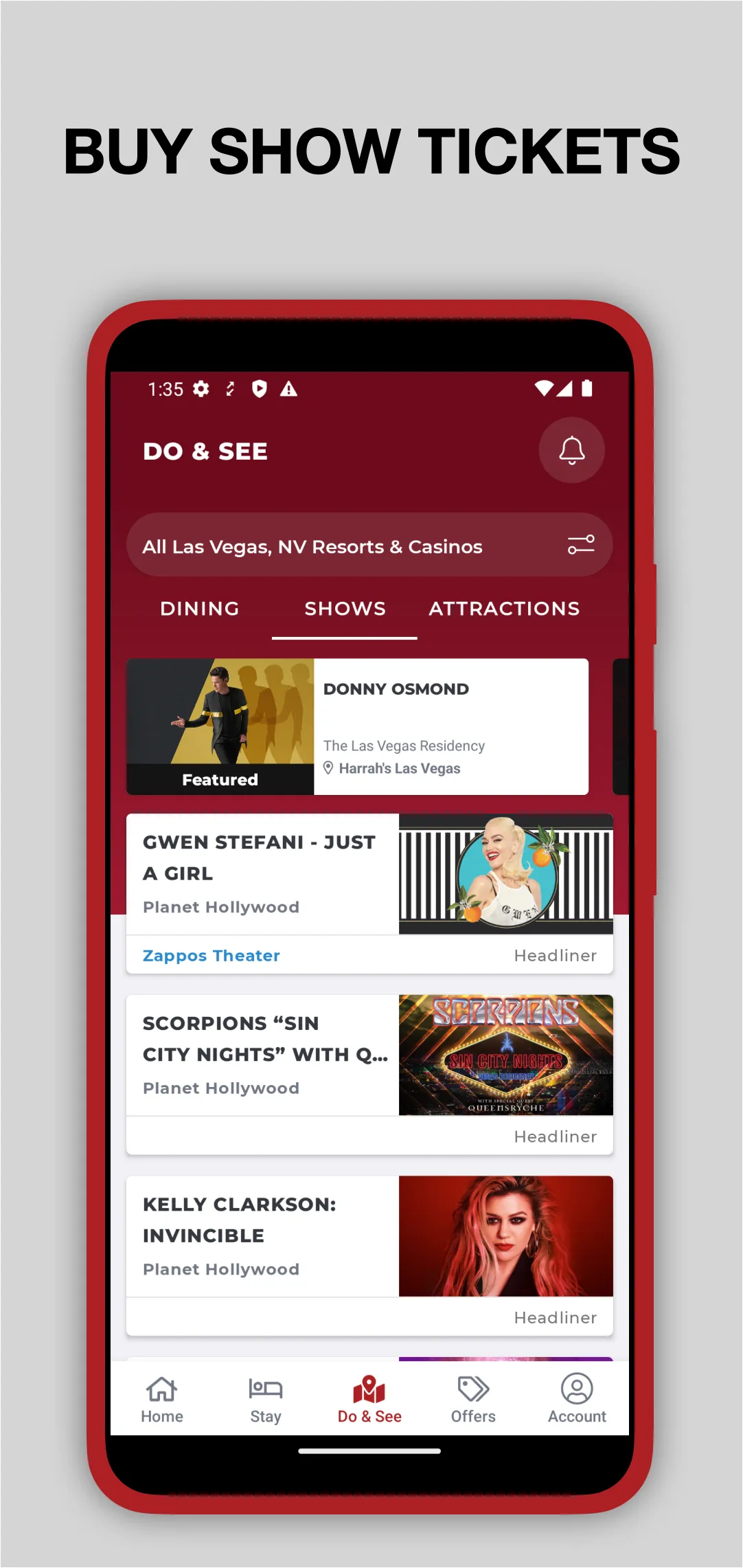 Caesars Rewards Resort Offers | Indus Appstore | Screenshot