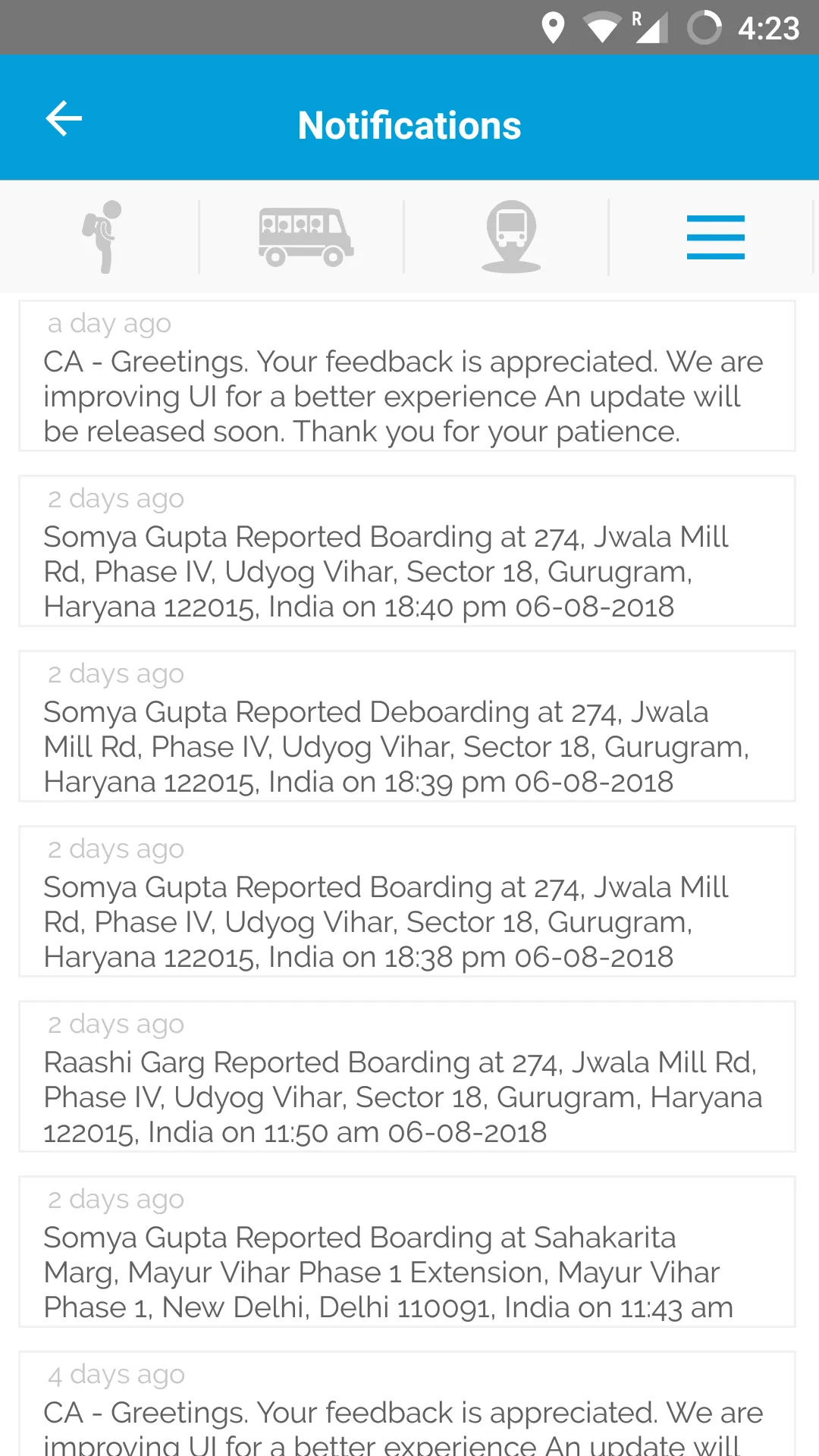 BusOkay Tracking | Indus Appstore | Screenshot