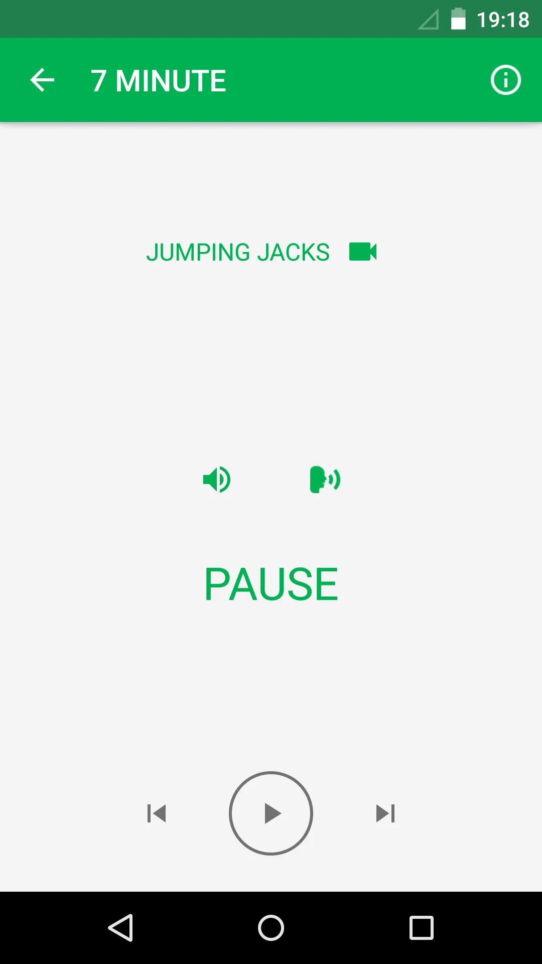 7 Minute Workout | Indus Appstore | Screenshot