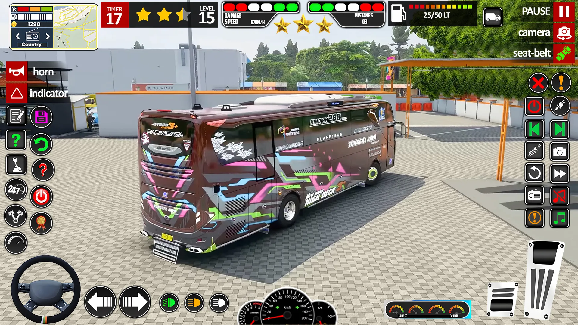 Bus Driving Passenger Bus Game | Indus Appstore | Screenshot