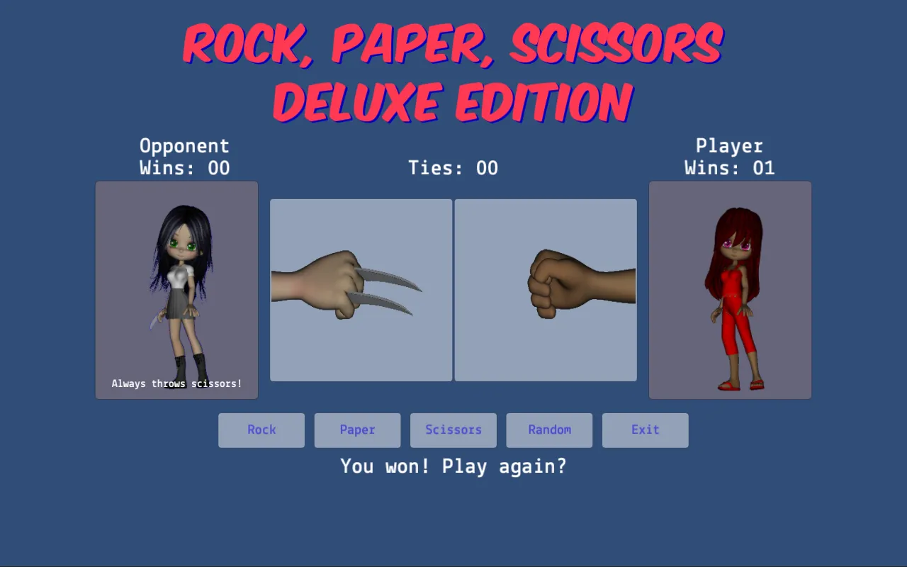 Rock Paper Scissors Deluxe | Indus Appstore | Screenshot