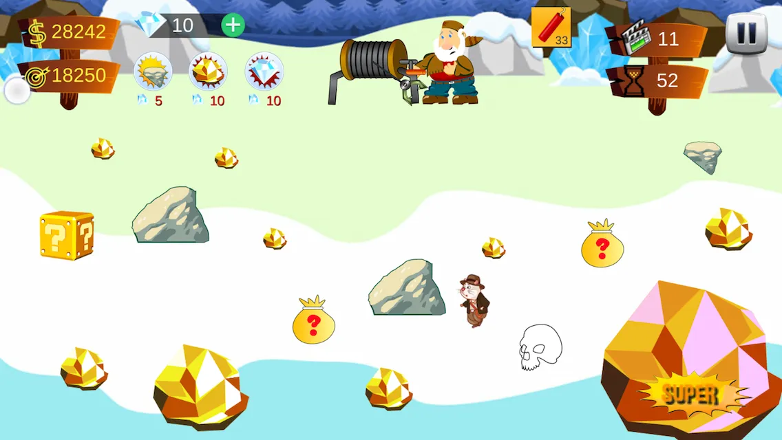 Gold Miner Super | Indus Appstore | Screenshot