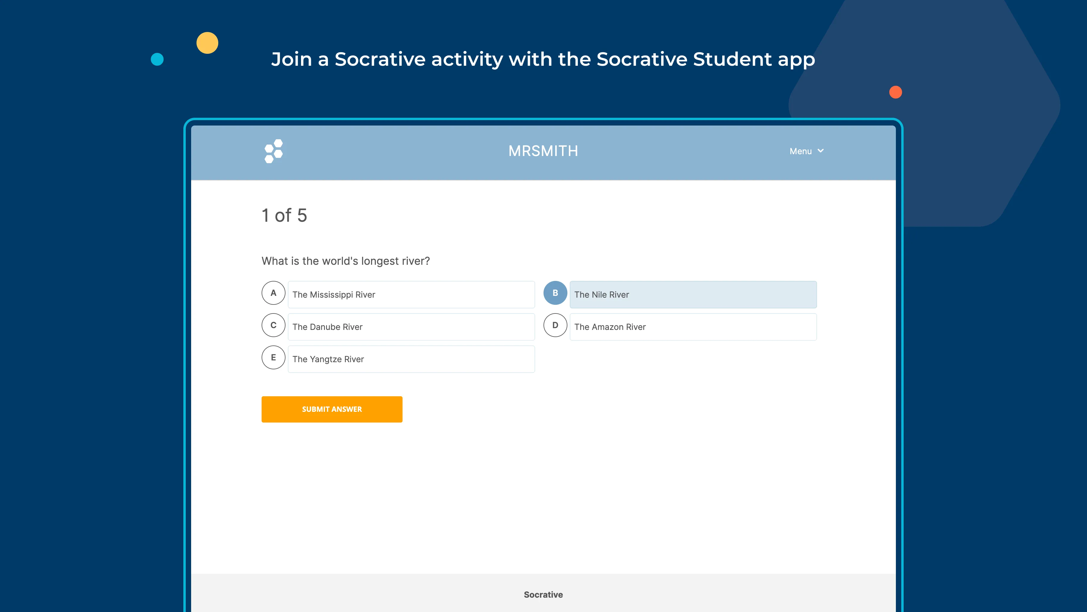 Socrative Student | Indus Appstore | Screenshot