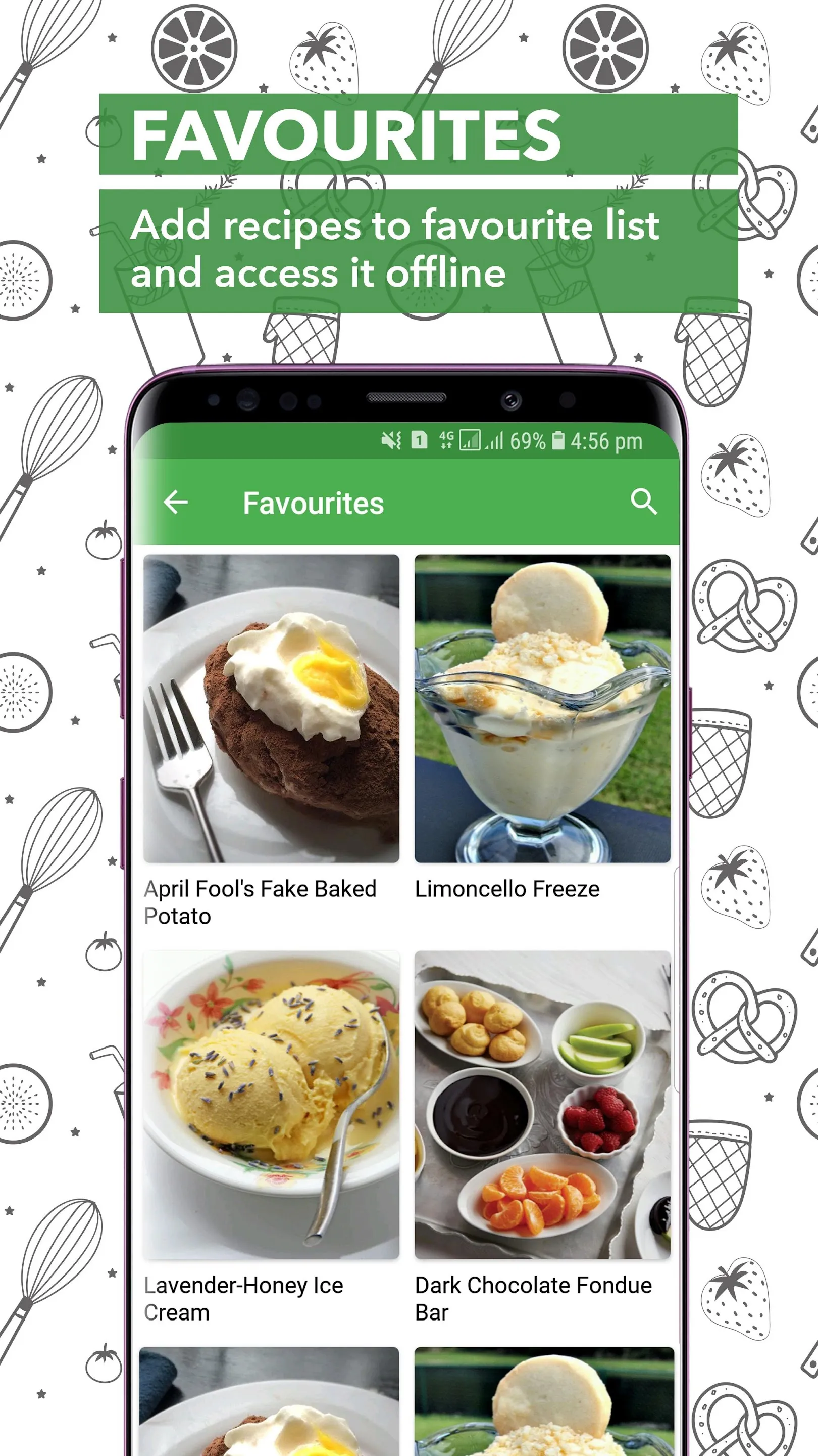 Food Book Recipes | Indus Appstore | Screenshot