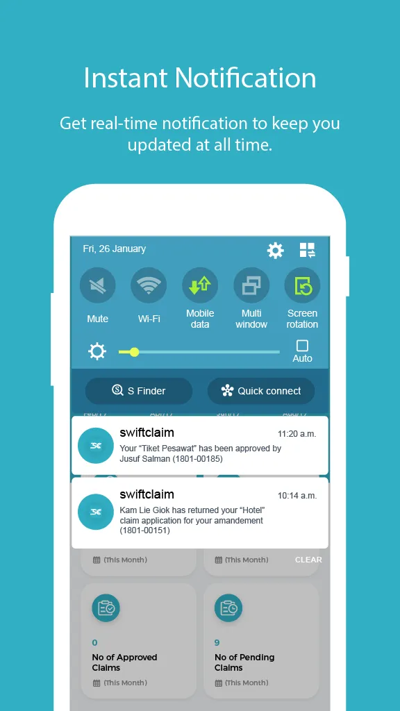 SwiftClaim | Indus Appstore | Screenshot