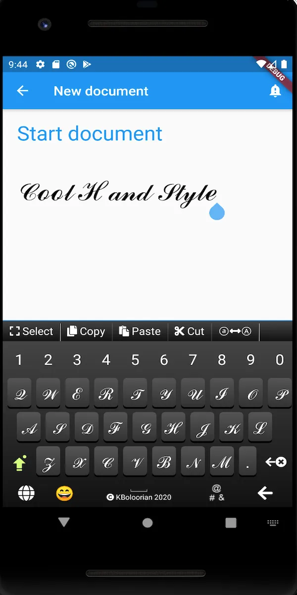 Farsi Keyboard | Indus Appstore | Screenshot