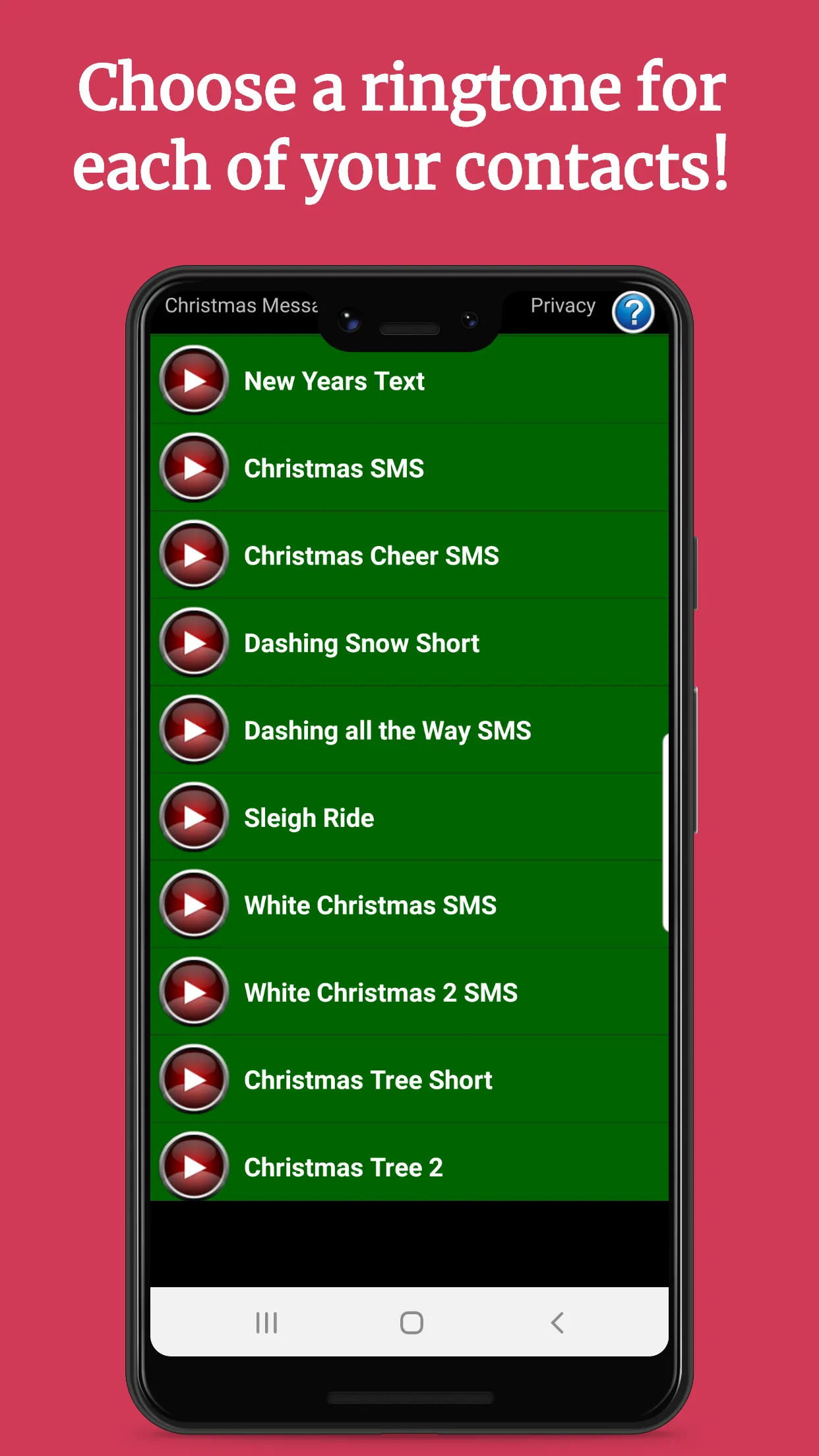 Christmas Text Message Sounds | Indus Appstore | Screenshot