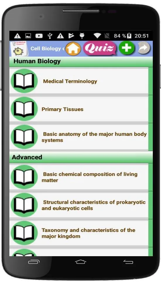 Cell Biology course | Indus Appstore | Screenshot