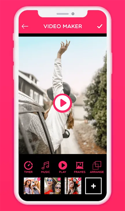 Video Maker Snappy Music Edit | Indus Appstore | Screenshot