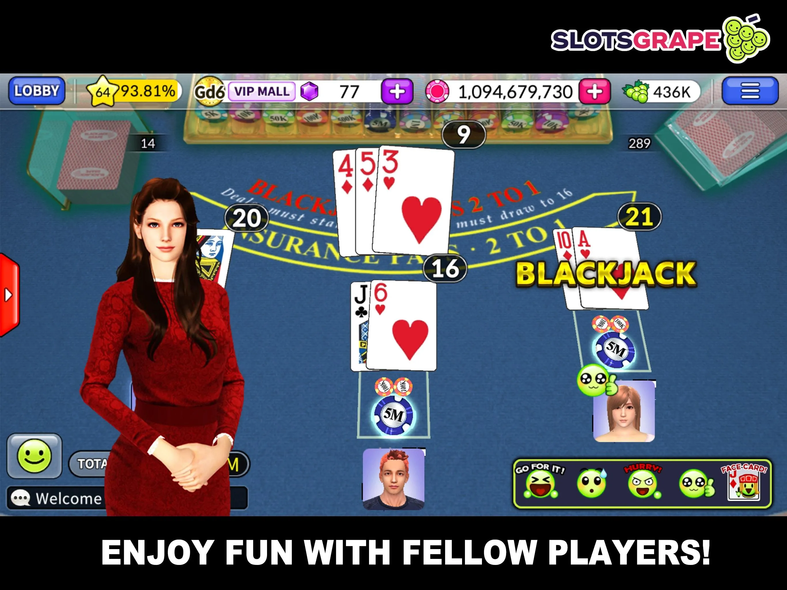 SLOTS GRAPE - Casino Games | Indus Appstore | Screenshot