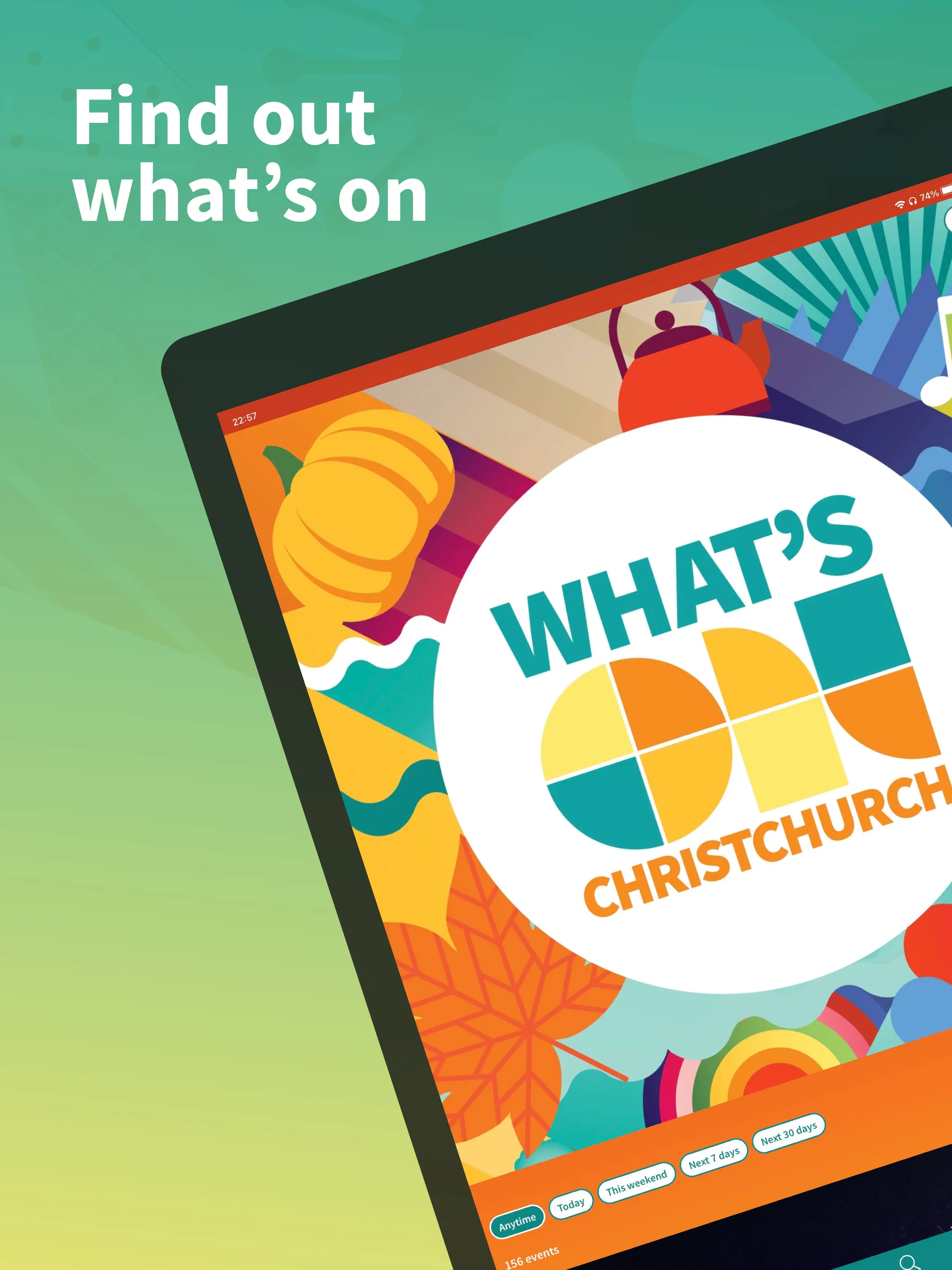 What's On Christchurch | Indus Appstore | Screenshot