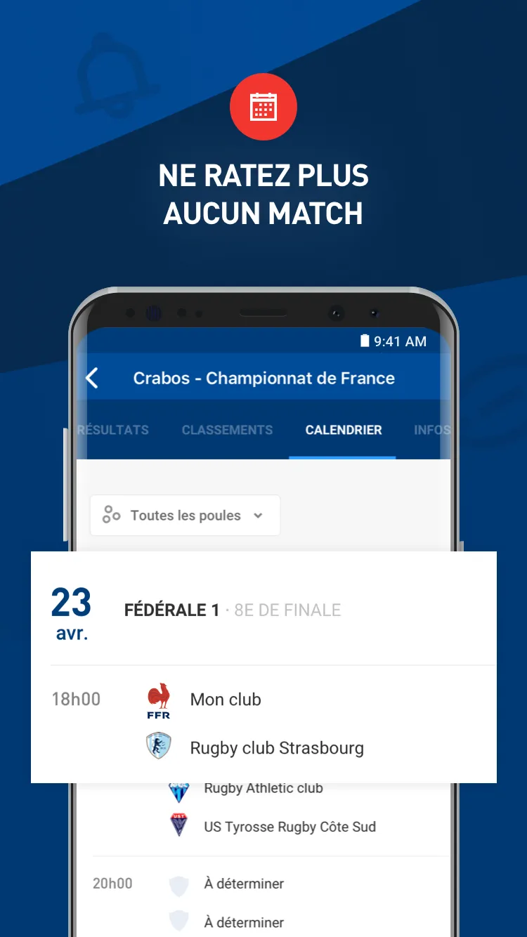 FFR Compétitions | Indus Appstore | Screenshot