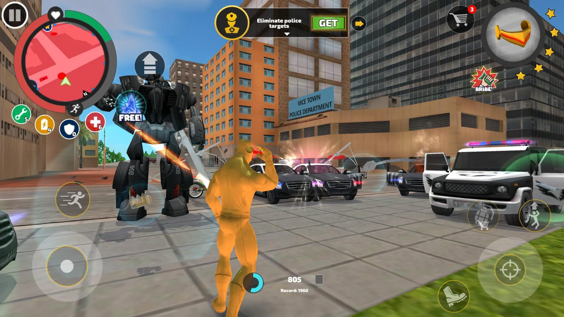 Rope Hero: Vice Town | Indus Appstore | Screenshot