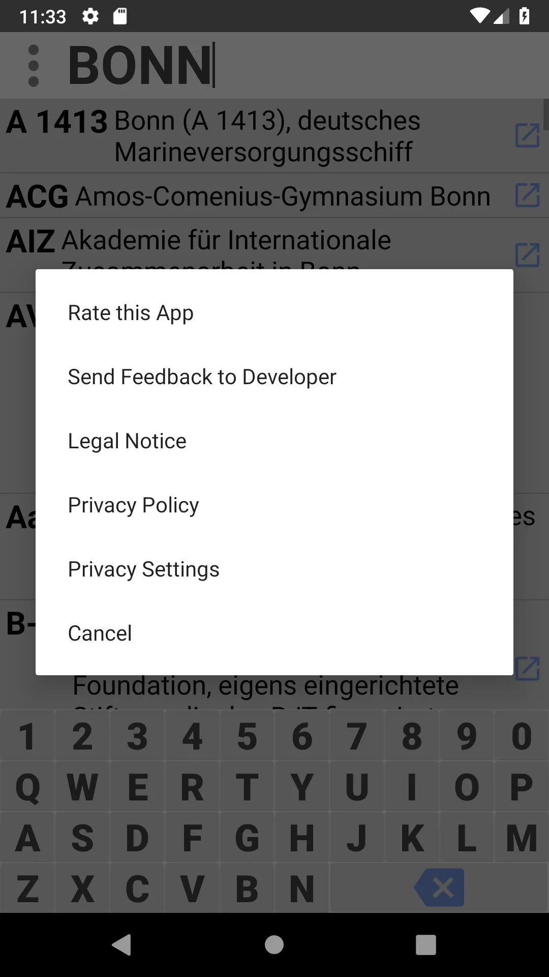 Abbreviations | Indus Appstore | Screenshot