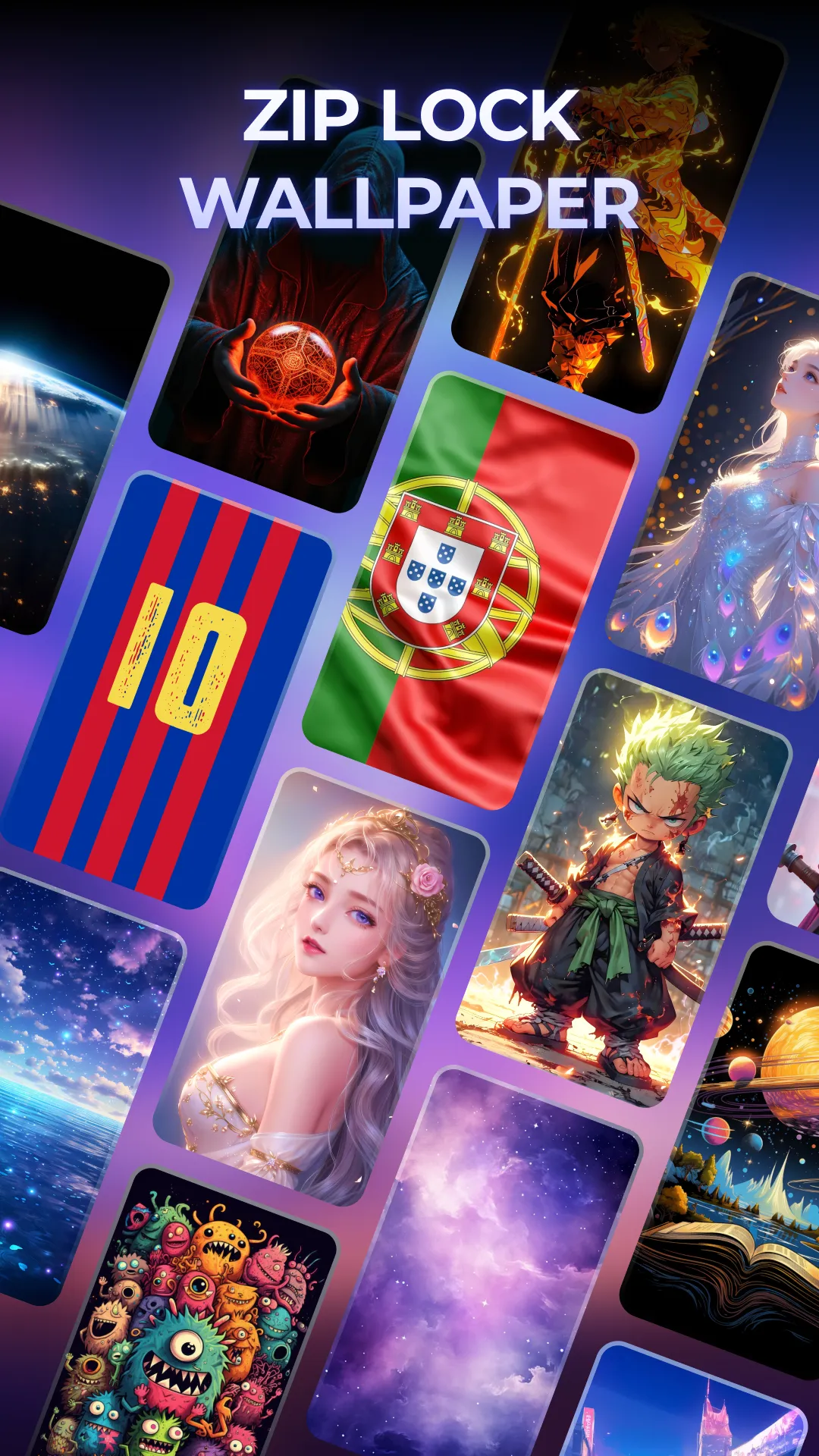 Zipee - Zipper Lock Screen | Indus Appstore | Screenshot