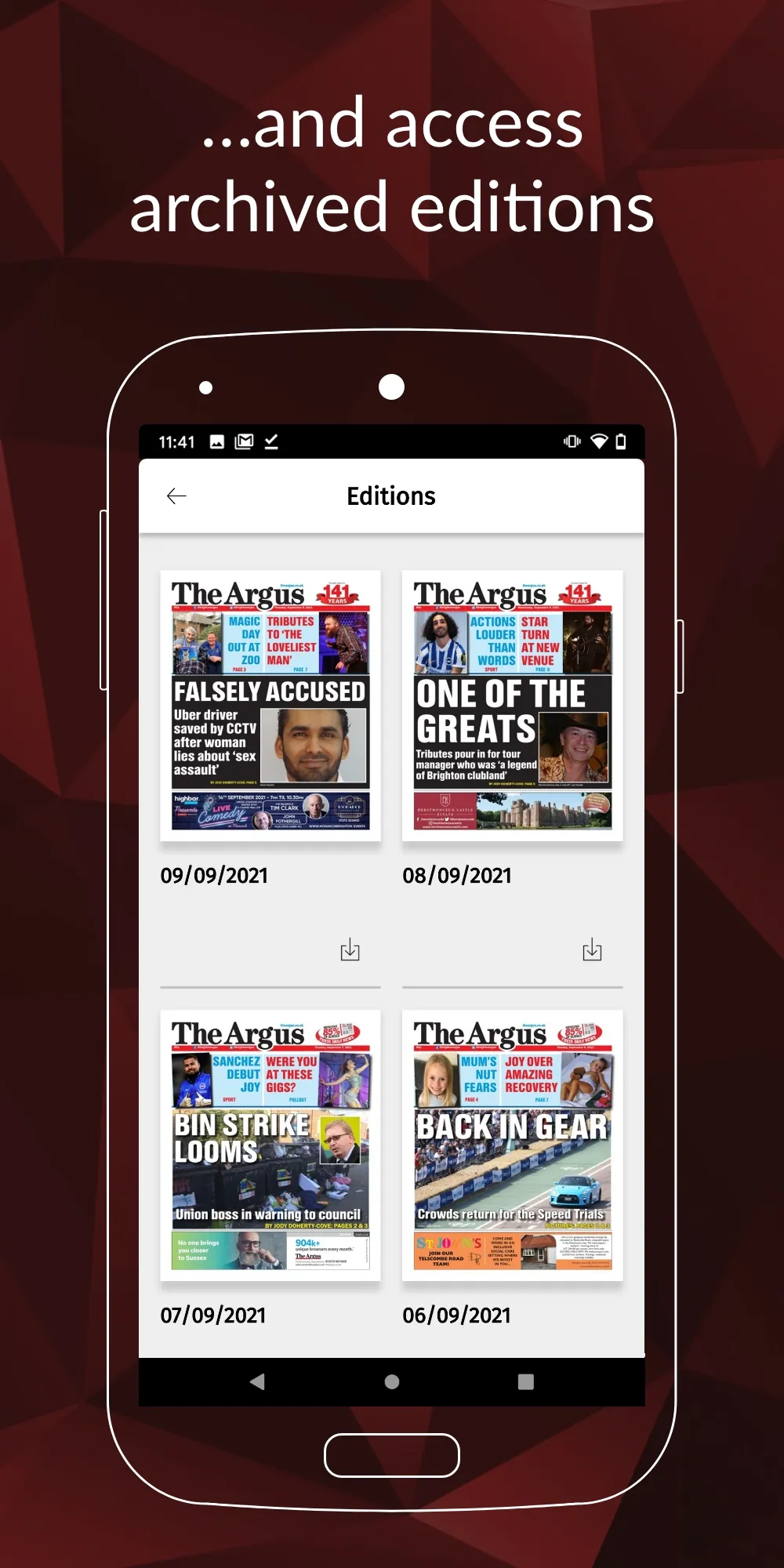 The Argus | Indus Appstore | Screenshot