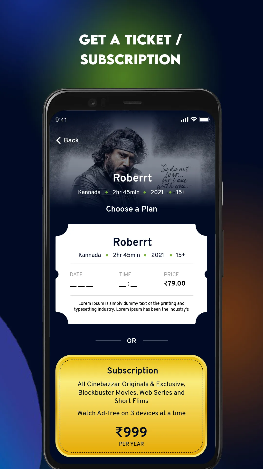 Cinebazzar | Indus Appstore | Screenshot