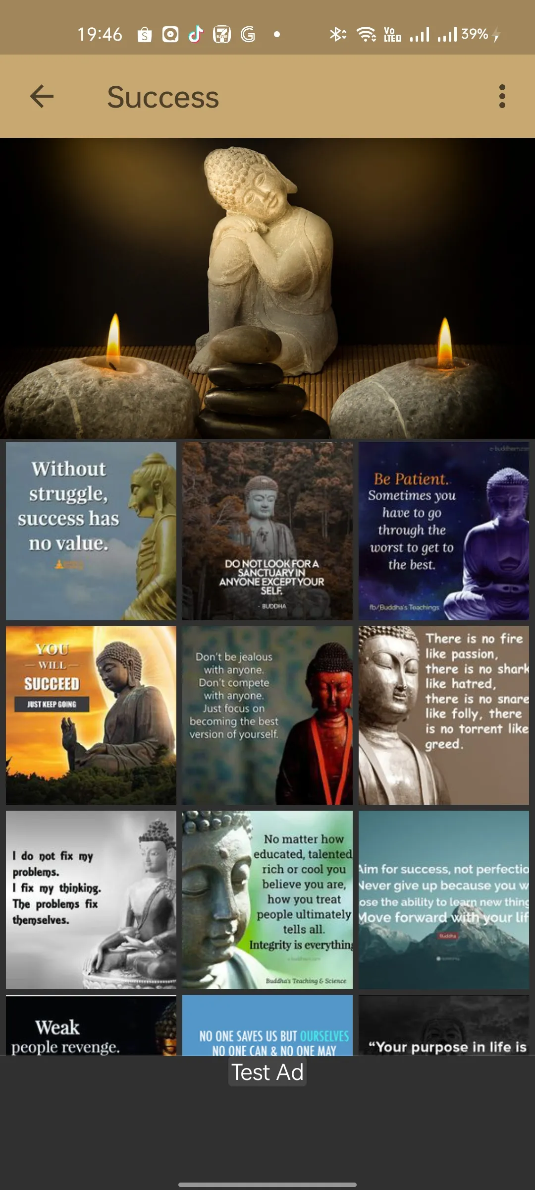 Namo: Buddha Quotes With Image | Indus Appstore | Screenshot