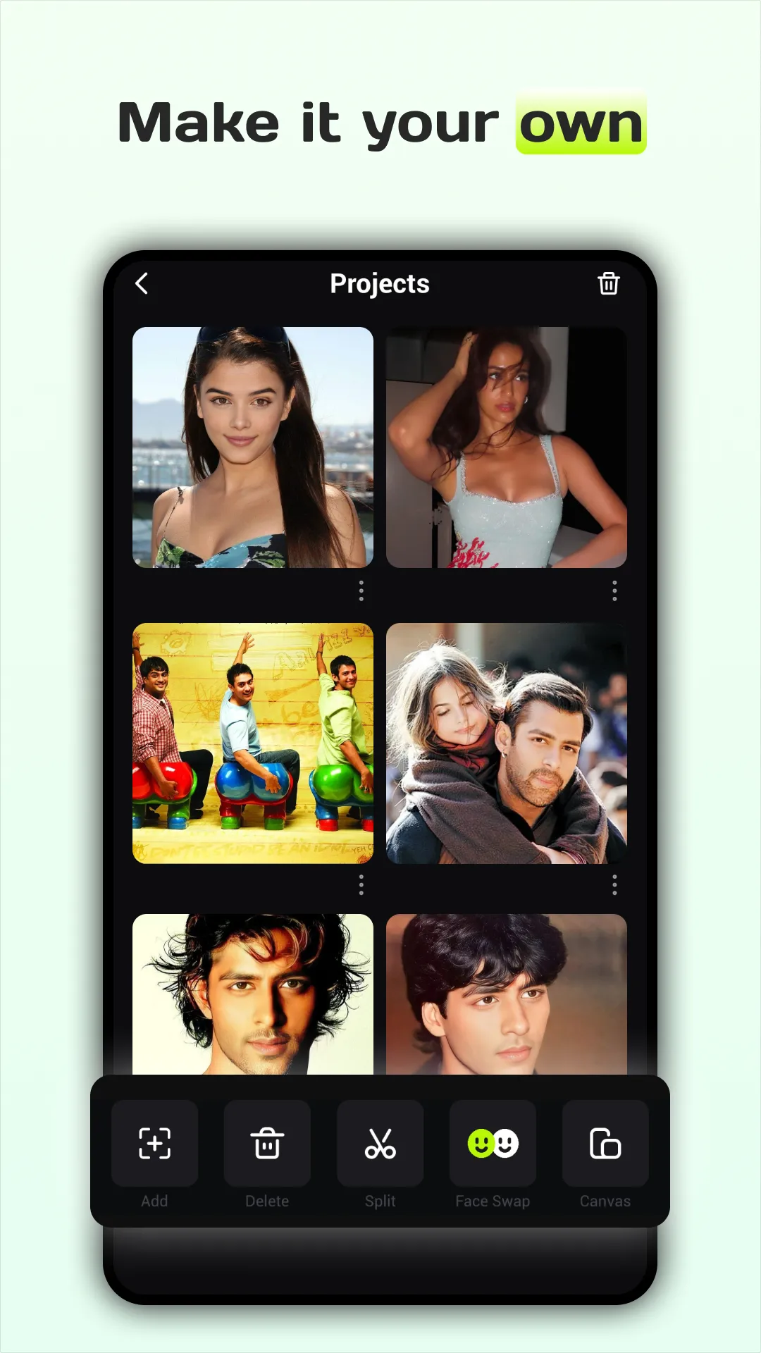 FaceSwapper Lite: AI Face Swap | Indus Appstore | Screenshot