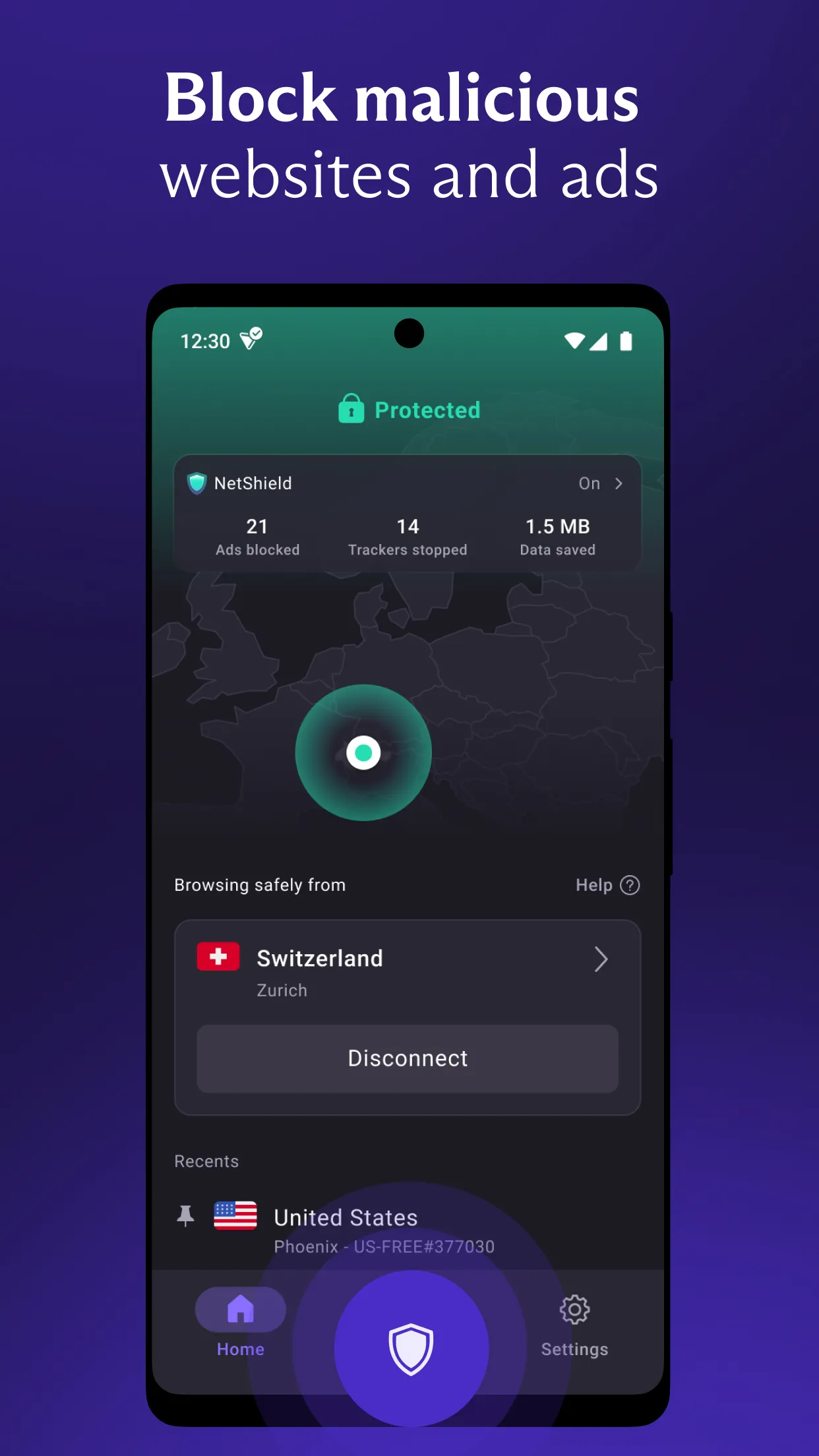 VPN Proton: Fast & Secure VPN | Indus Appstore | Screenshot