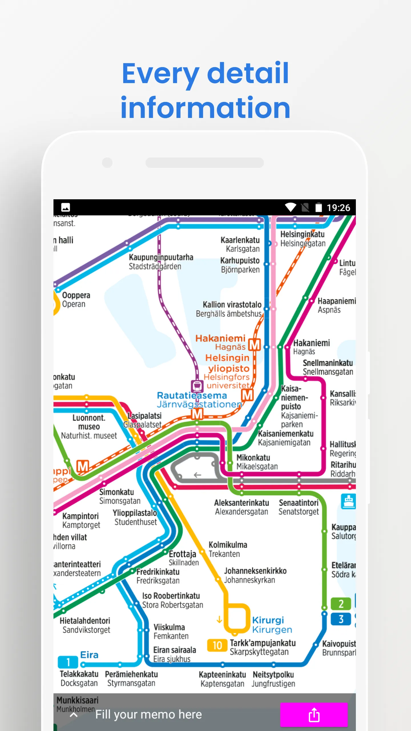 Helsinki Metro Travel Guide | Indus Appstore | Screenshot