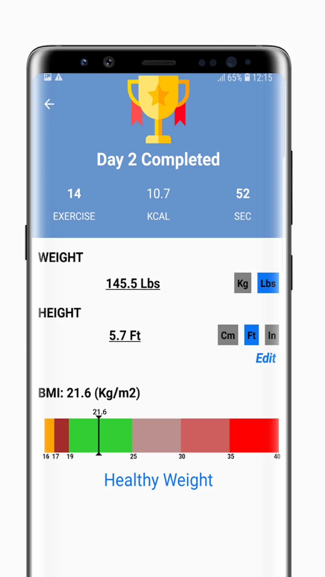 Home Workout - Fit in 28 Days | Indus Appstore | Screenshot