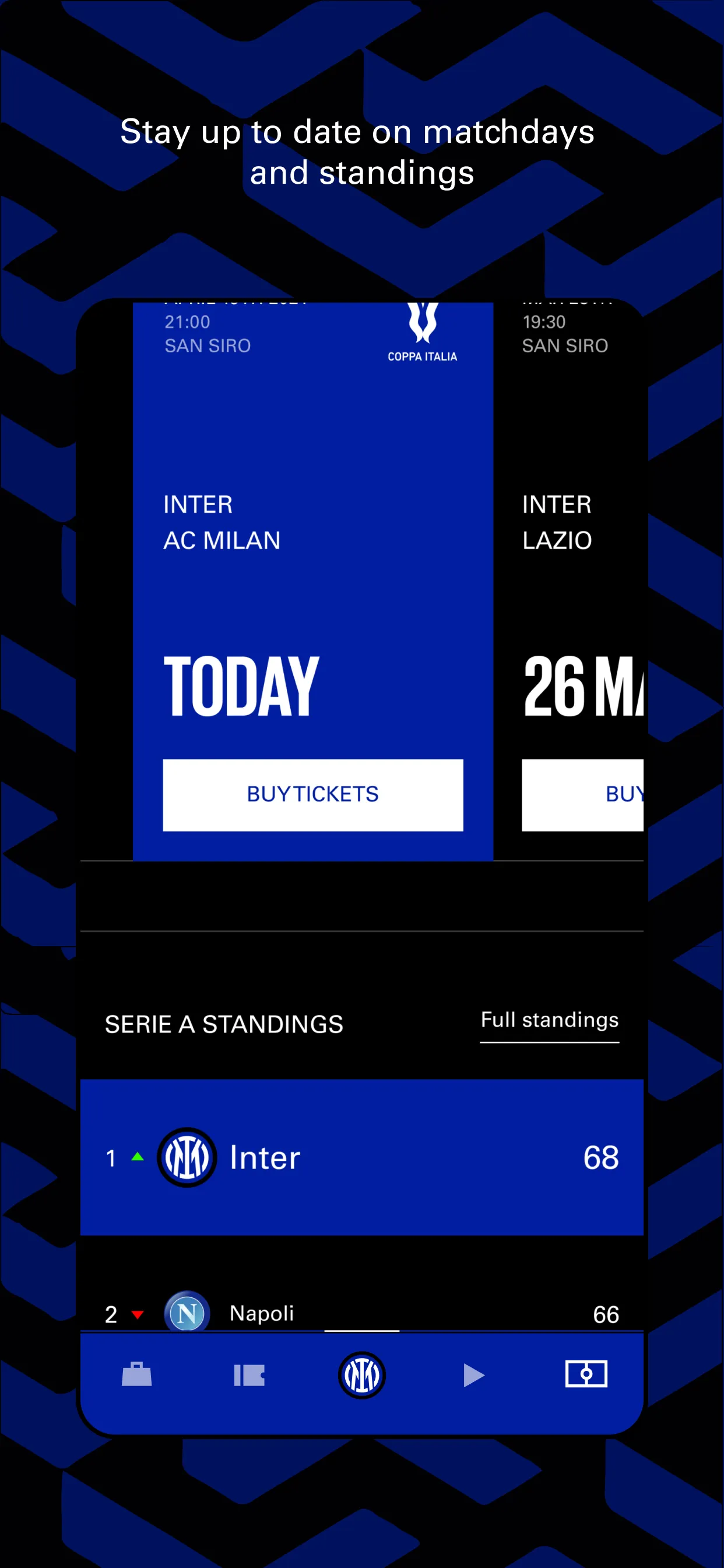 Inter Official App | Indus Appstore | Screenshot