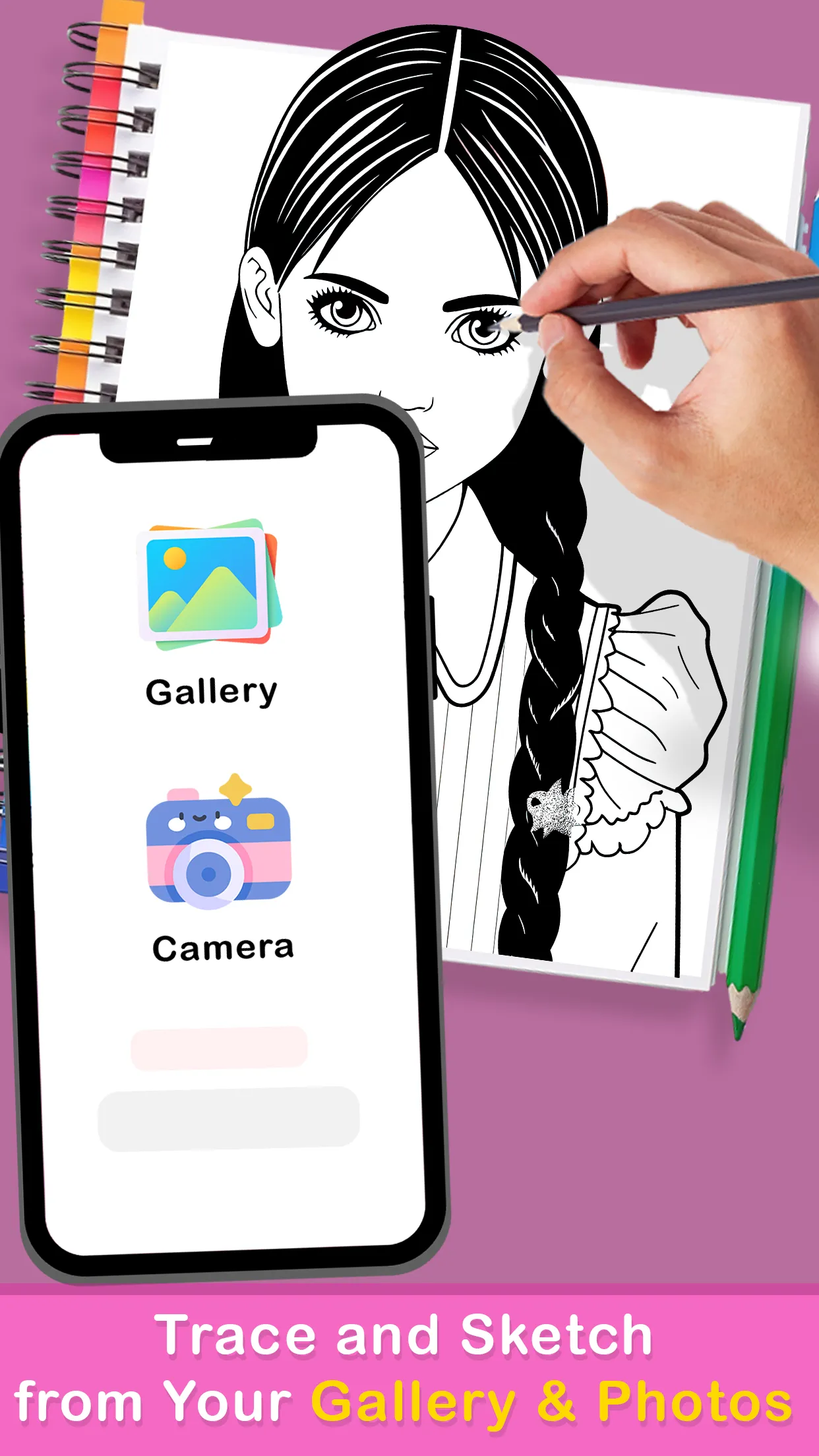 AR Drawing Sketch and Color | Indus Appstore | Screenshot