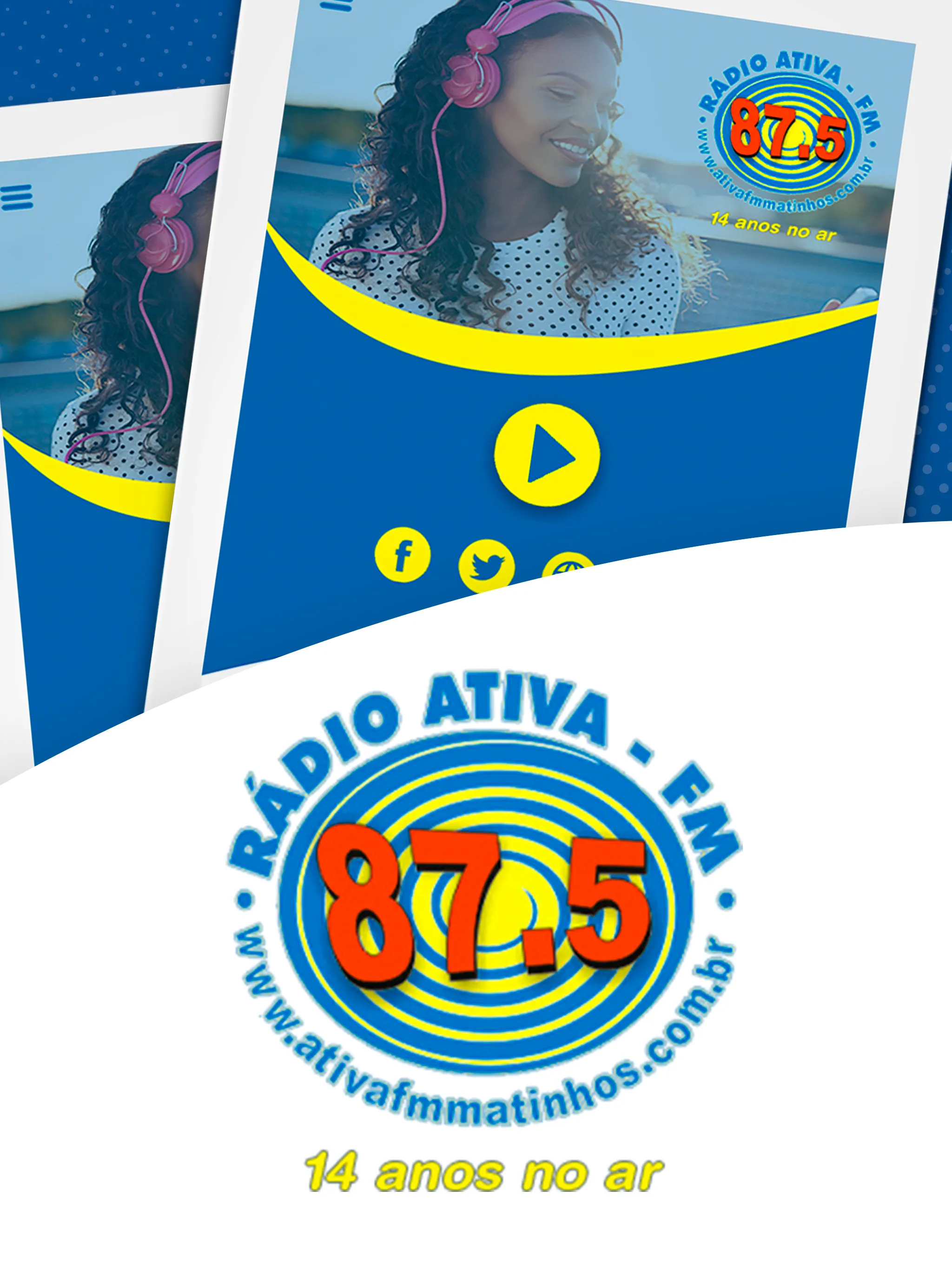 Ativa 87,5 FM | Indus Appstore | Screenshot