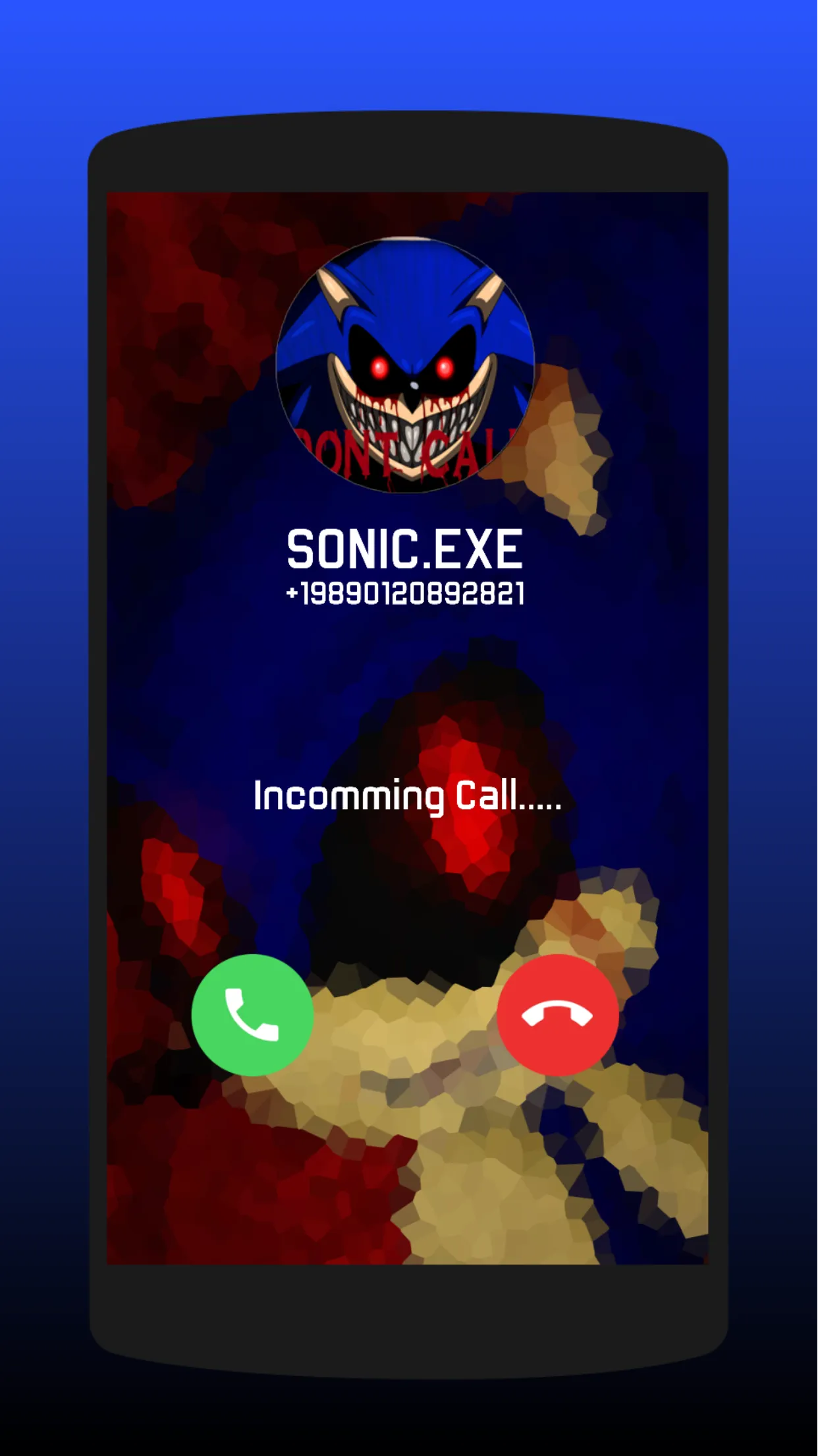 Call Scary Soniic Video call | Indus Appstore | Screenshot