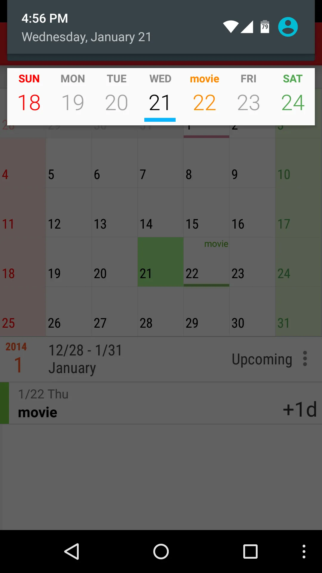 Calendar N | Indus Appstore | Screenshot