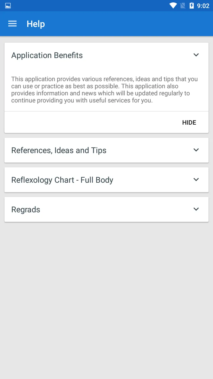 Reflexology Chart - Full Body | Indus Appstore | Screenshot