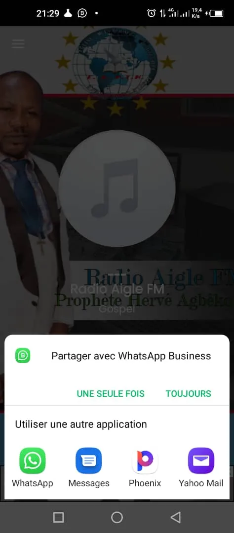 Radio Aigle FM Togo | Indus Appstore | Screenshot