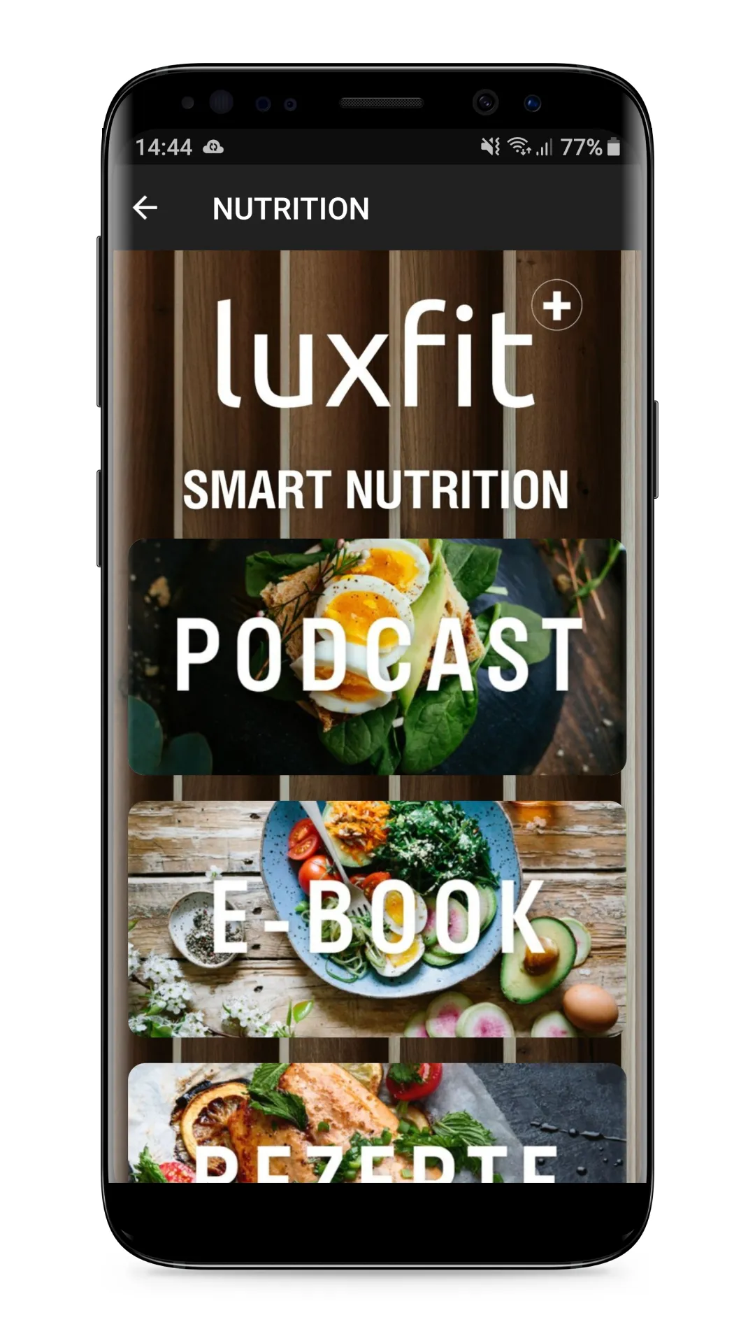 luxfit | Indus Appstore | Screenshot