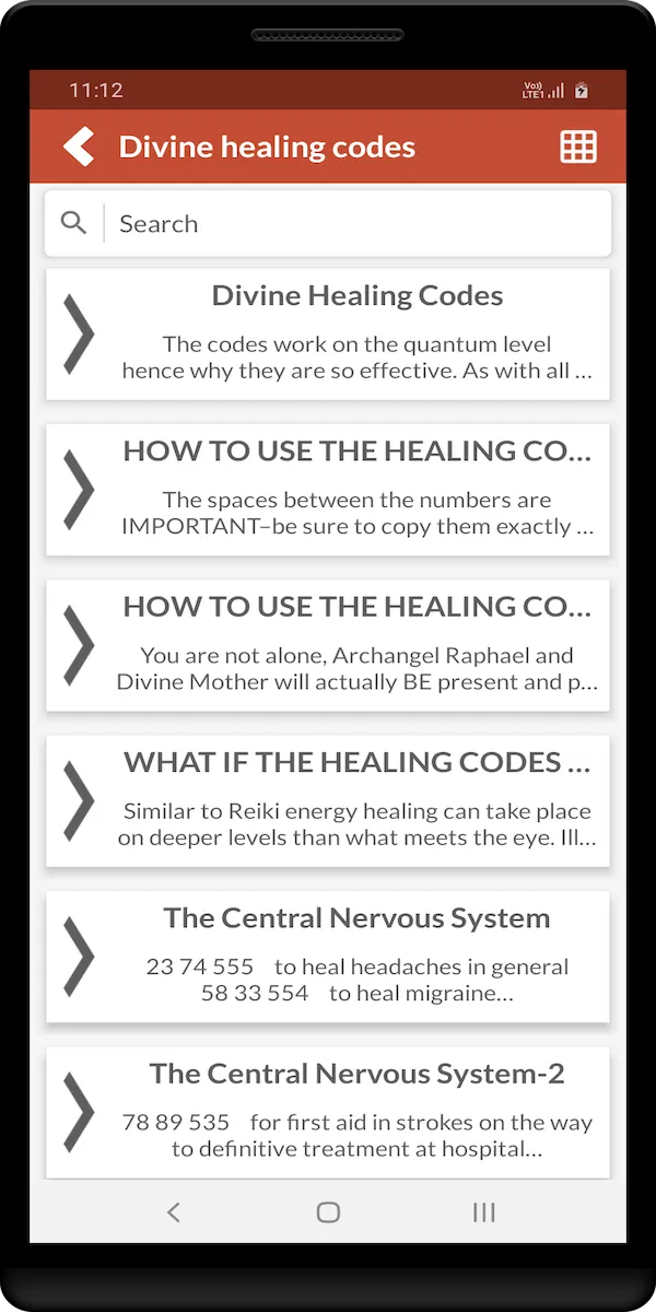 Divine healing codes | Indus Appstore | Screenshot