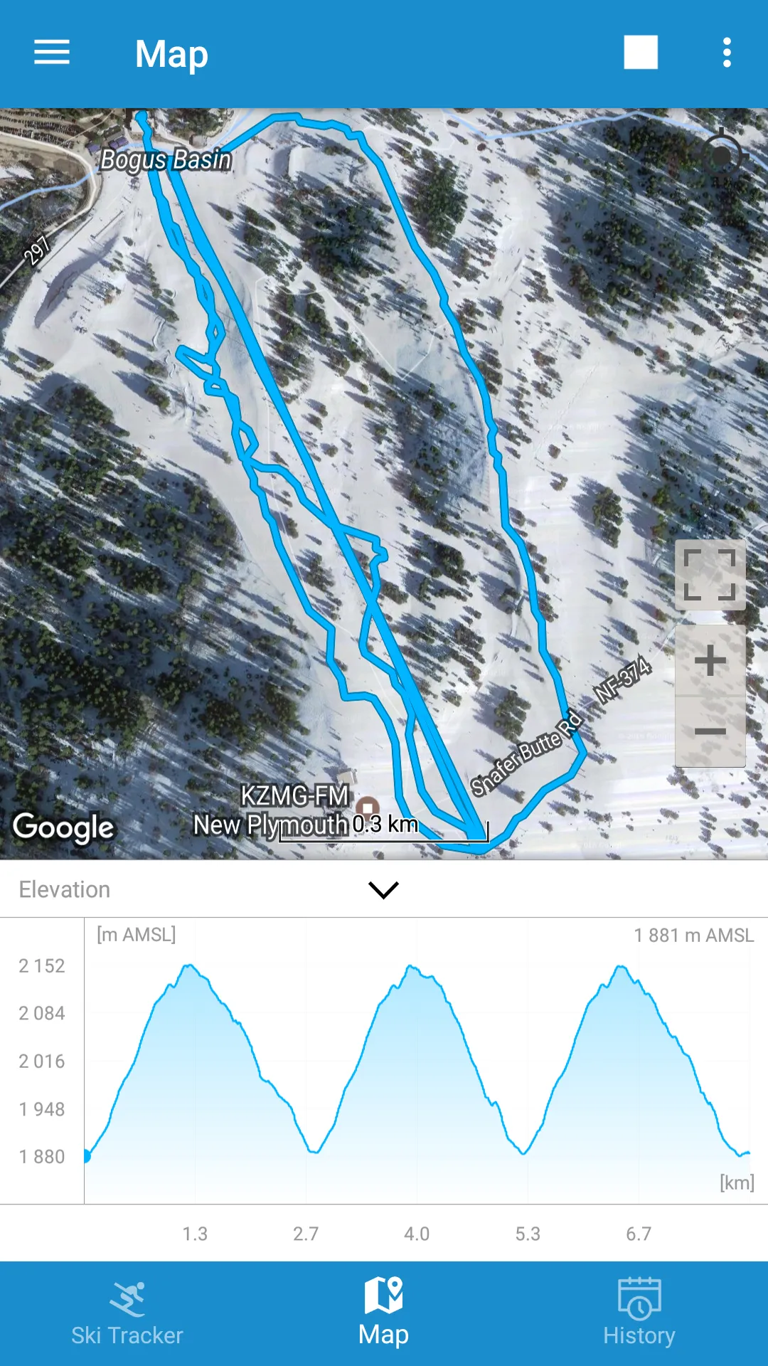 Ski Tracker | Indus Appstore | Screenshot