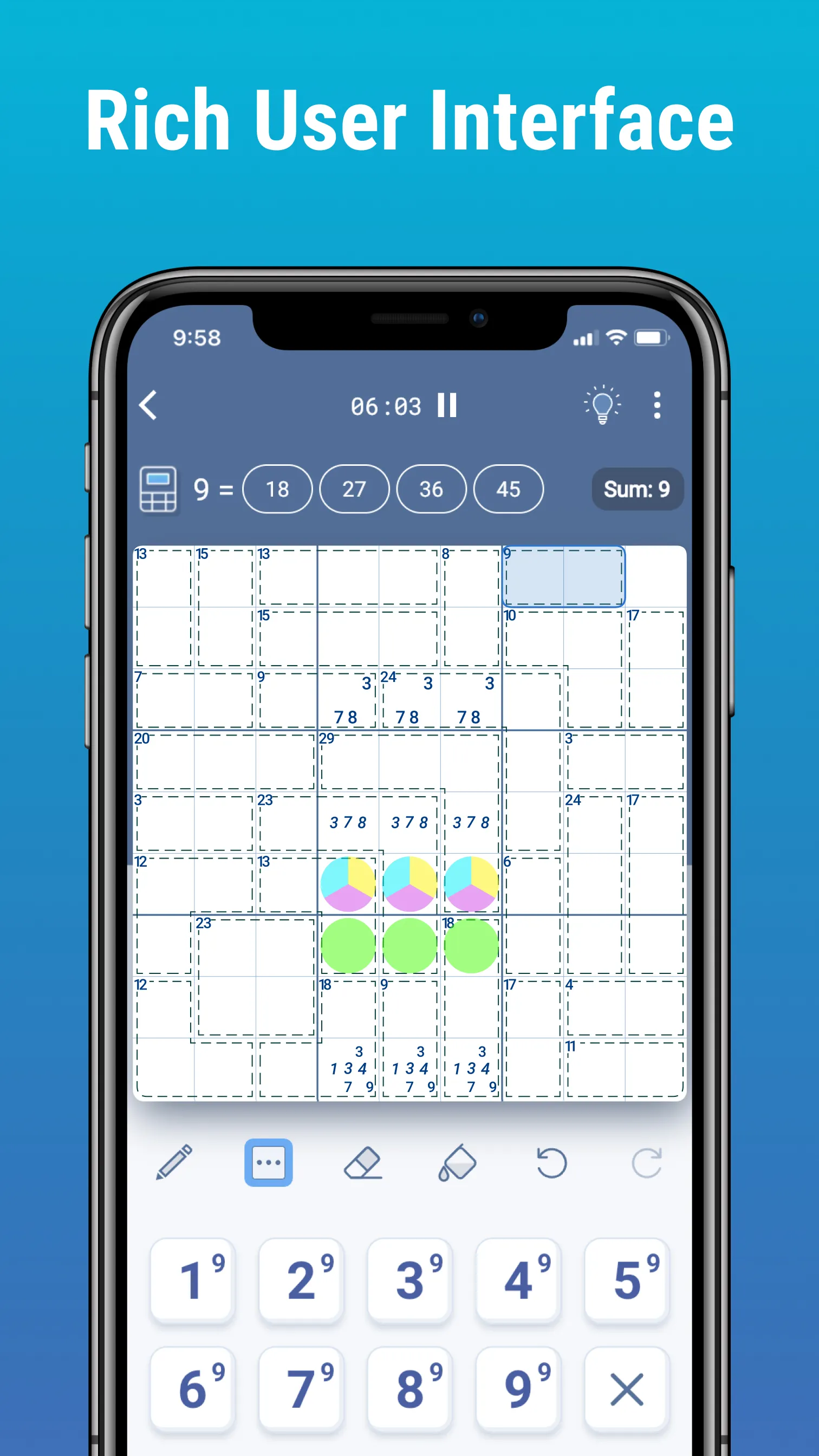 Killer Sudoku by Logic Wiz | Indus Appstore | Screenshot