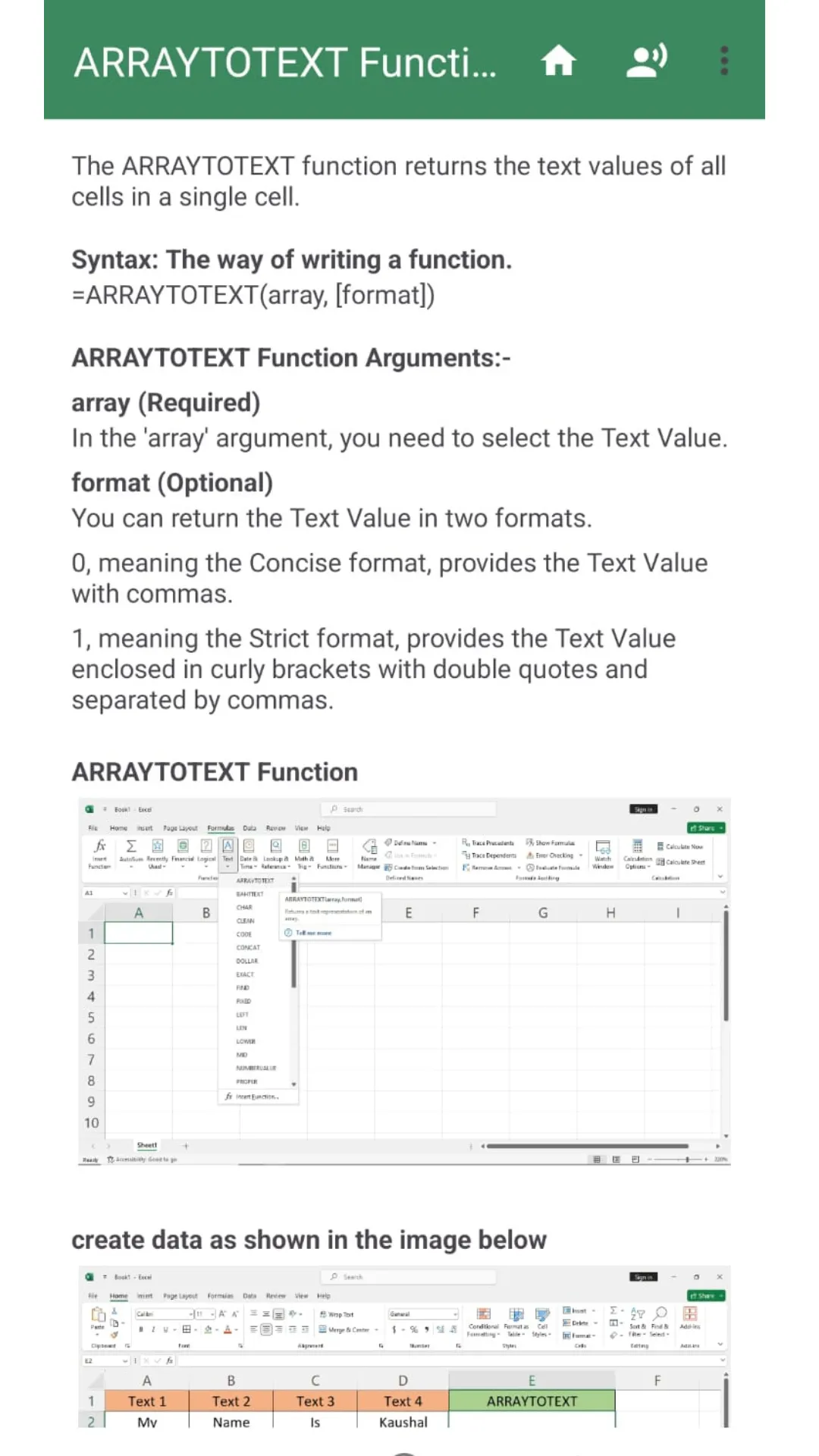 Advanced Excel - All Functions | Indus Appstore | Screenshot