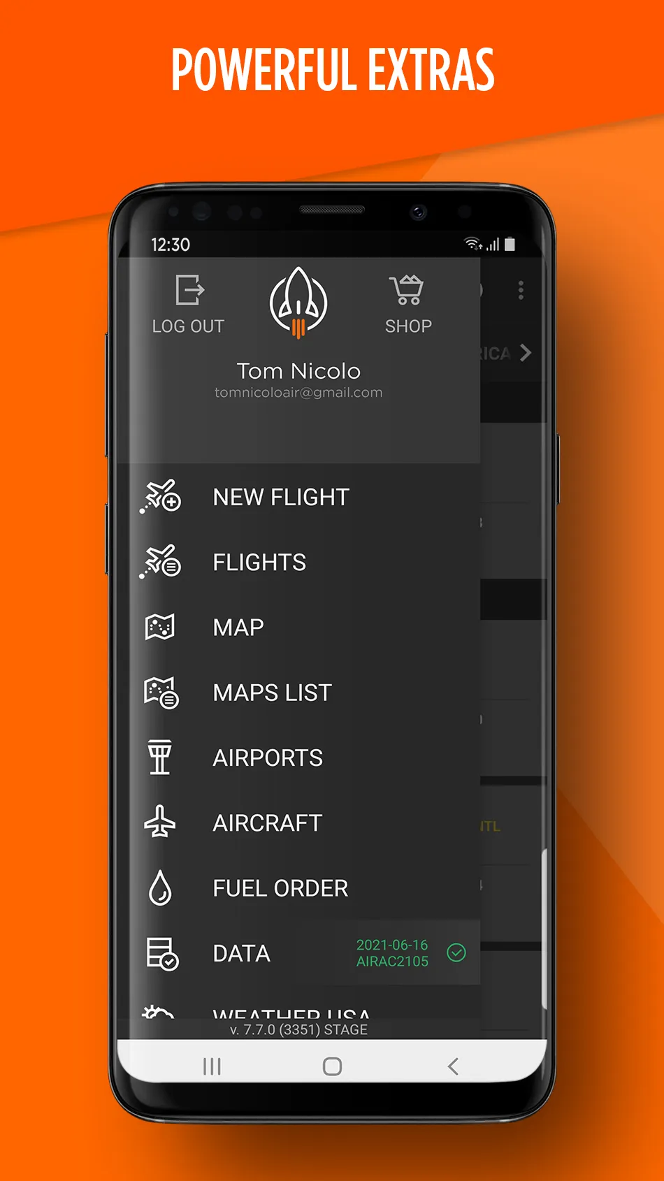 RocketRoute FlightPlan | Indus Appstore | Screenshot