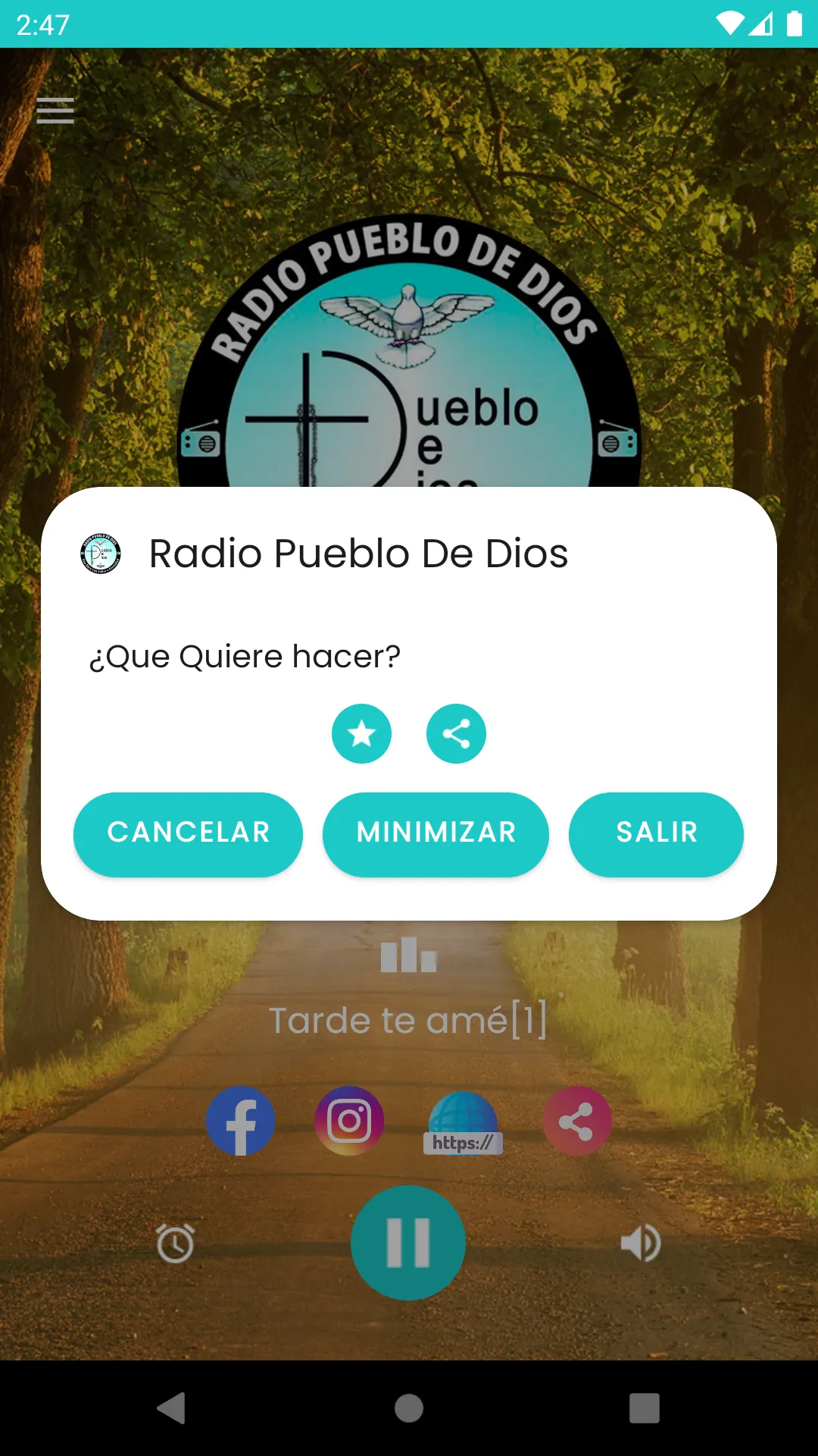 Radio Pueblo De Dios | Indus Appstore | Screenshot