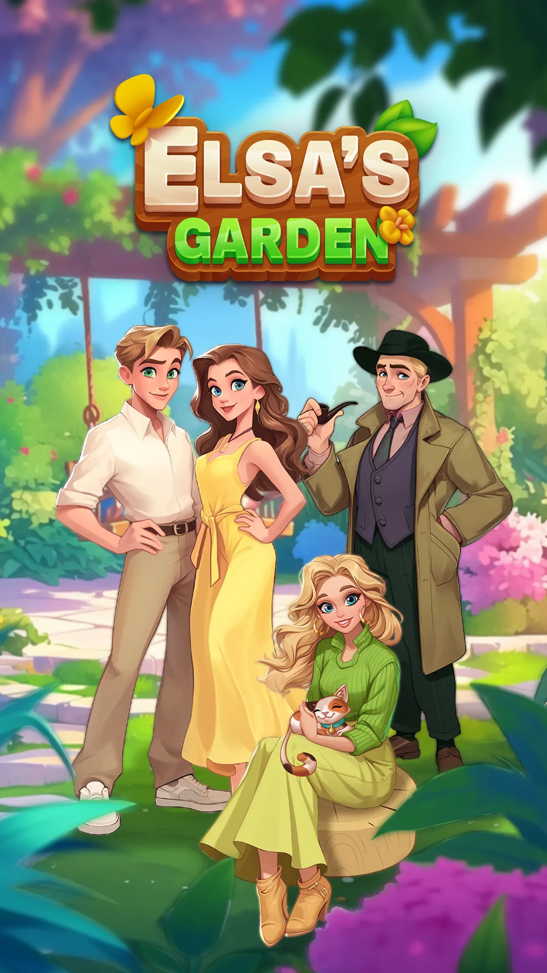 Elsa's Garden:Merge Adventure | Indus Appstore | Screenshot