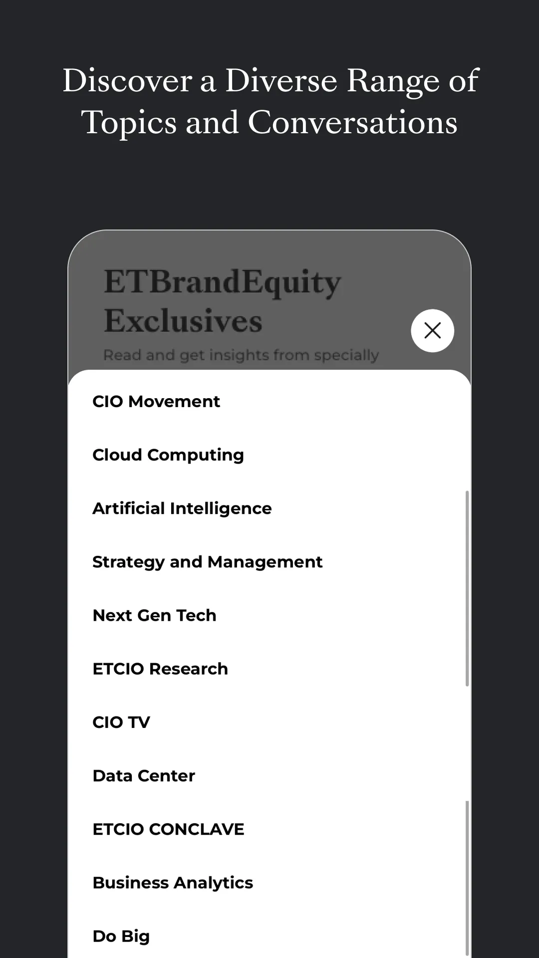 ETCIO by The Economic Times | Indus Appstore | Screenshot