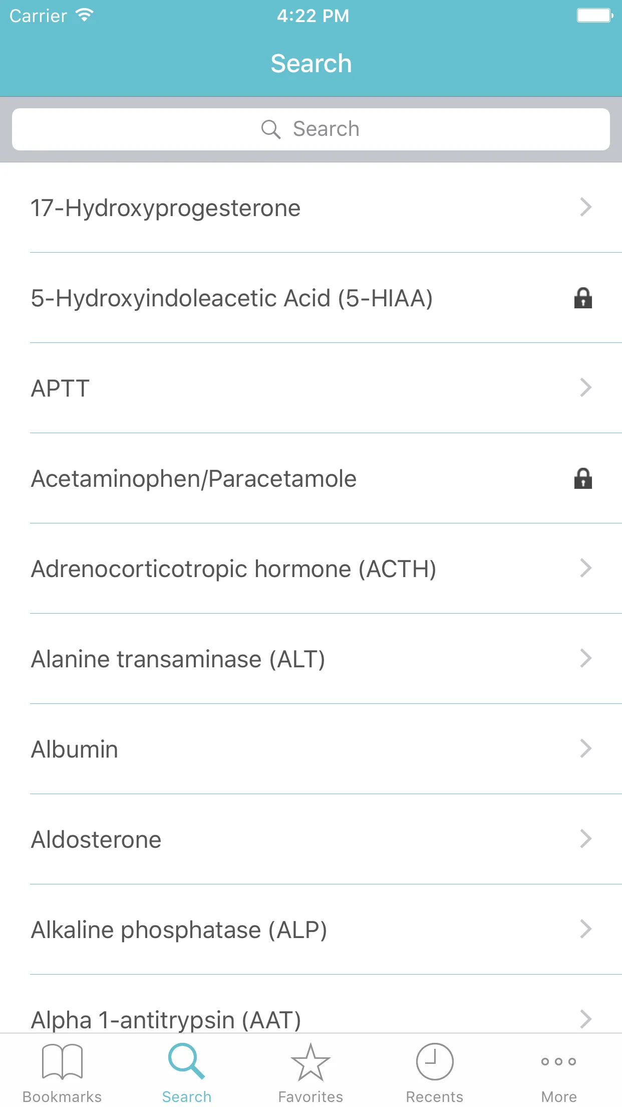 Medical Lab Tests | Indus Appstore | Screenshot